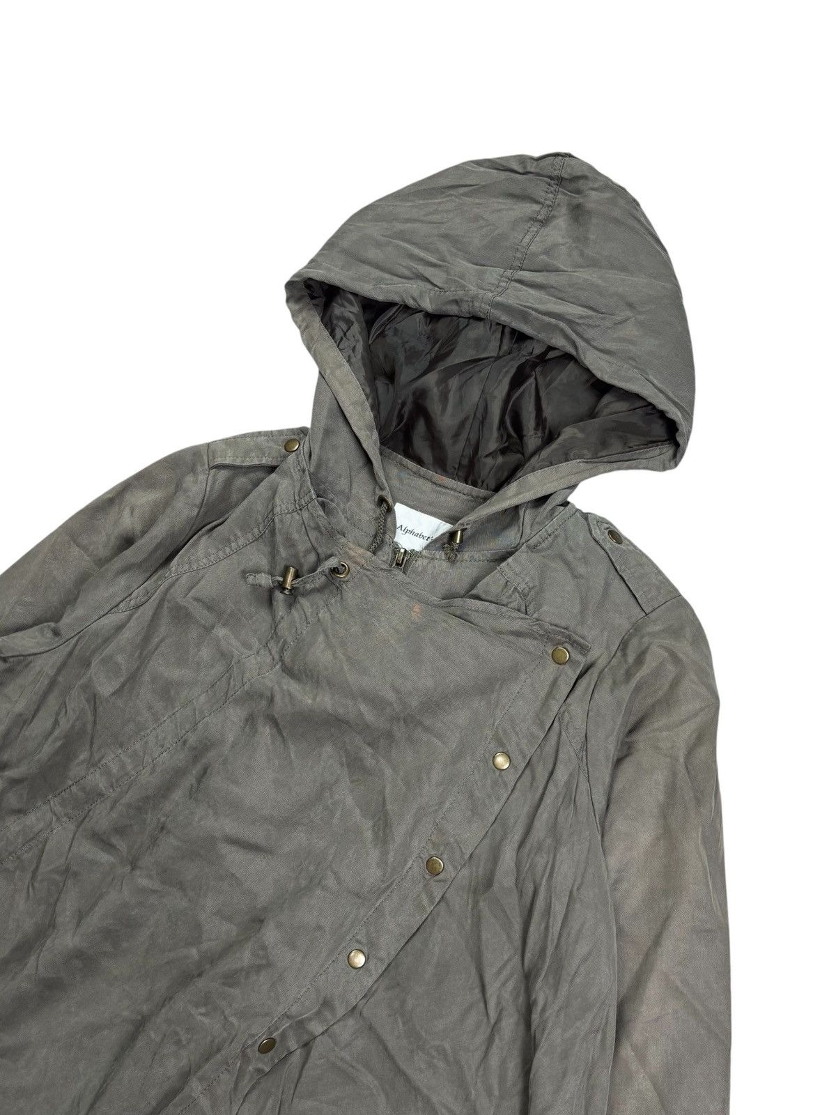 Le Grande Bleu (L.G.B.) 2000s Alphabet's - Avant Garde Hooded Jacket Size US M / EU 48-50 / 2 - 5 Thumbnail