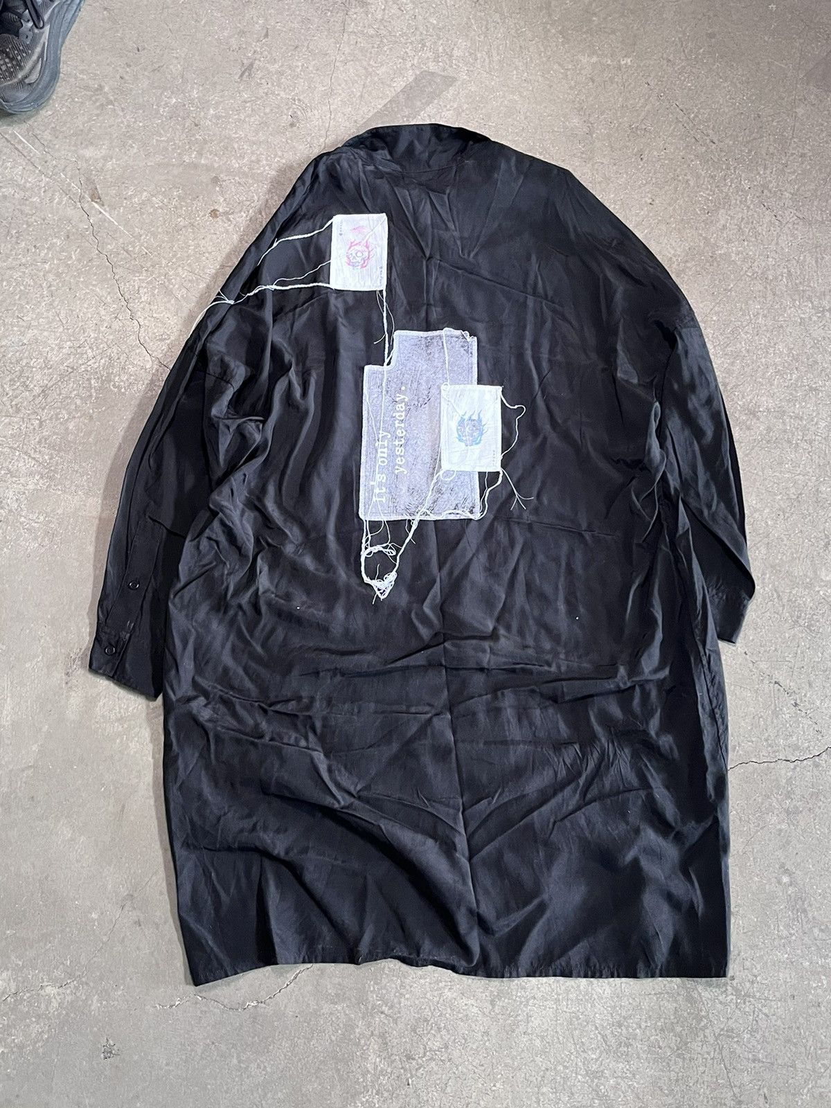 Yohji Yamamoto SS19 Yohji Pour Homme Patchwork Silk Button-Up Size US S / EU 44-46 / 1 - 2 Thumbnail