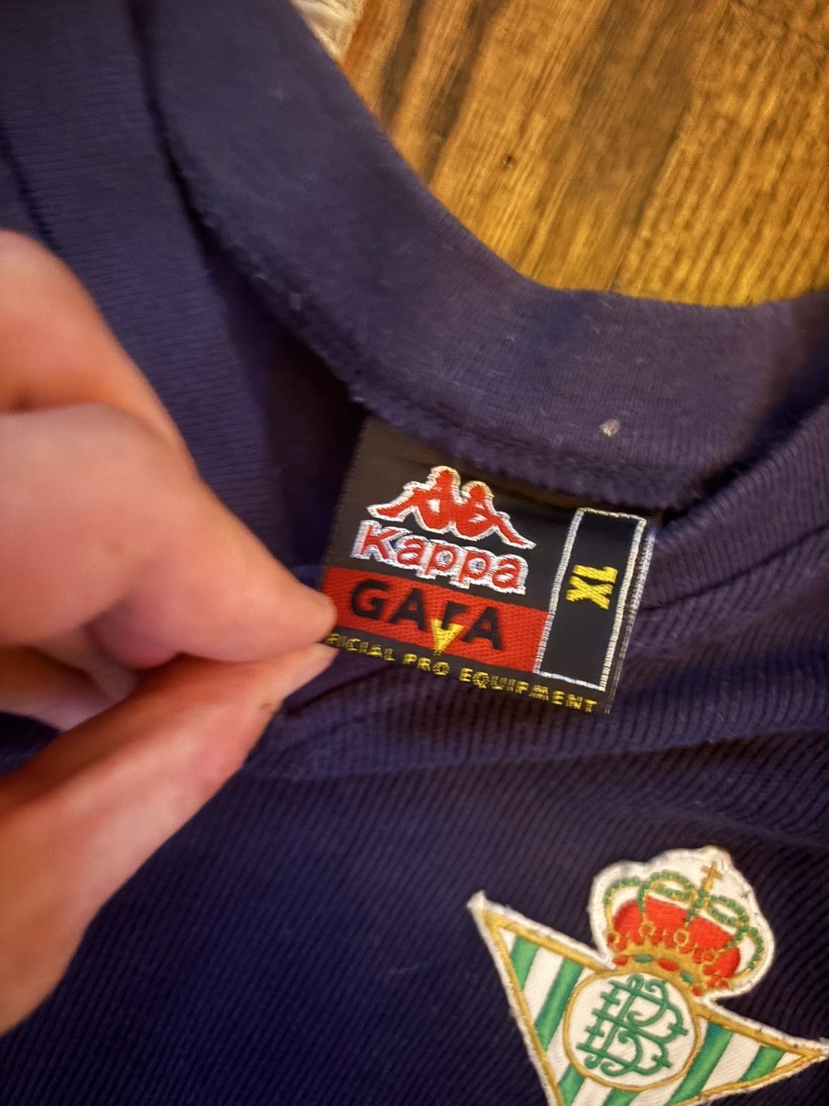 Kappa real betis + kappa grail Size US XL / EU 56 / 4 - 2 Thumbnail