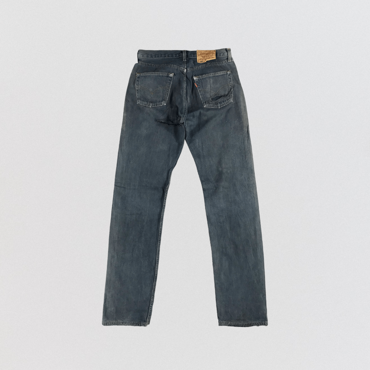 Levi's Vintage 90s Levis 501 Faded Black Jeans-JM2418 Size US 31 - 2 Thumbnail