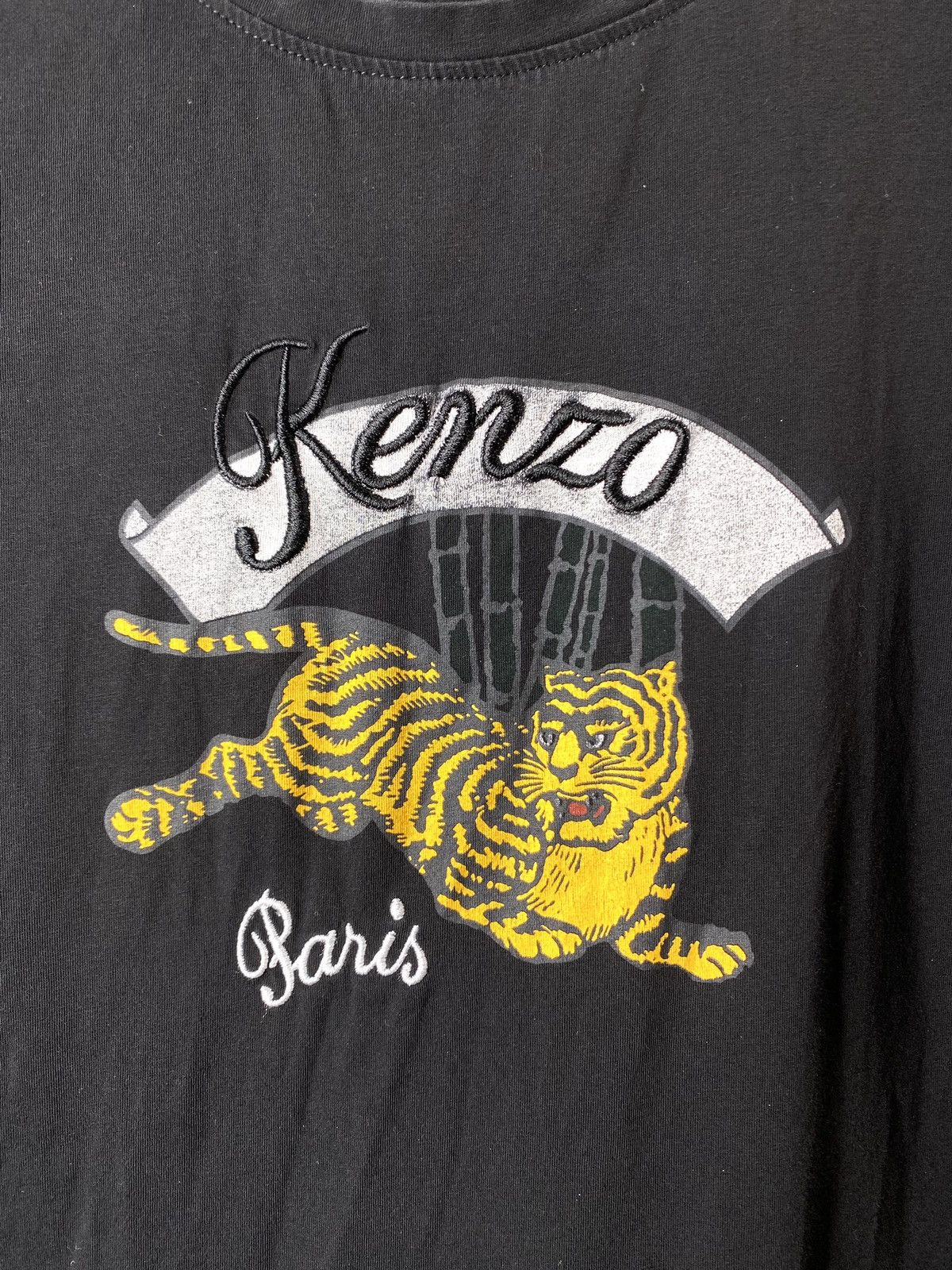 Kenzo Kenzo Paris Tiger Print T Shirt Size S / US 4 / IT 40 - 2 Thumbnail