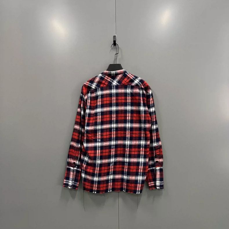 Greg Lauren greg laurenplaid shirt 2505-Nextarrow Size US L / EU 52-54 / 3 - 2 Thumbnail
