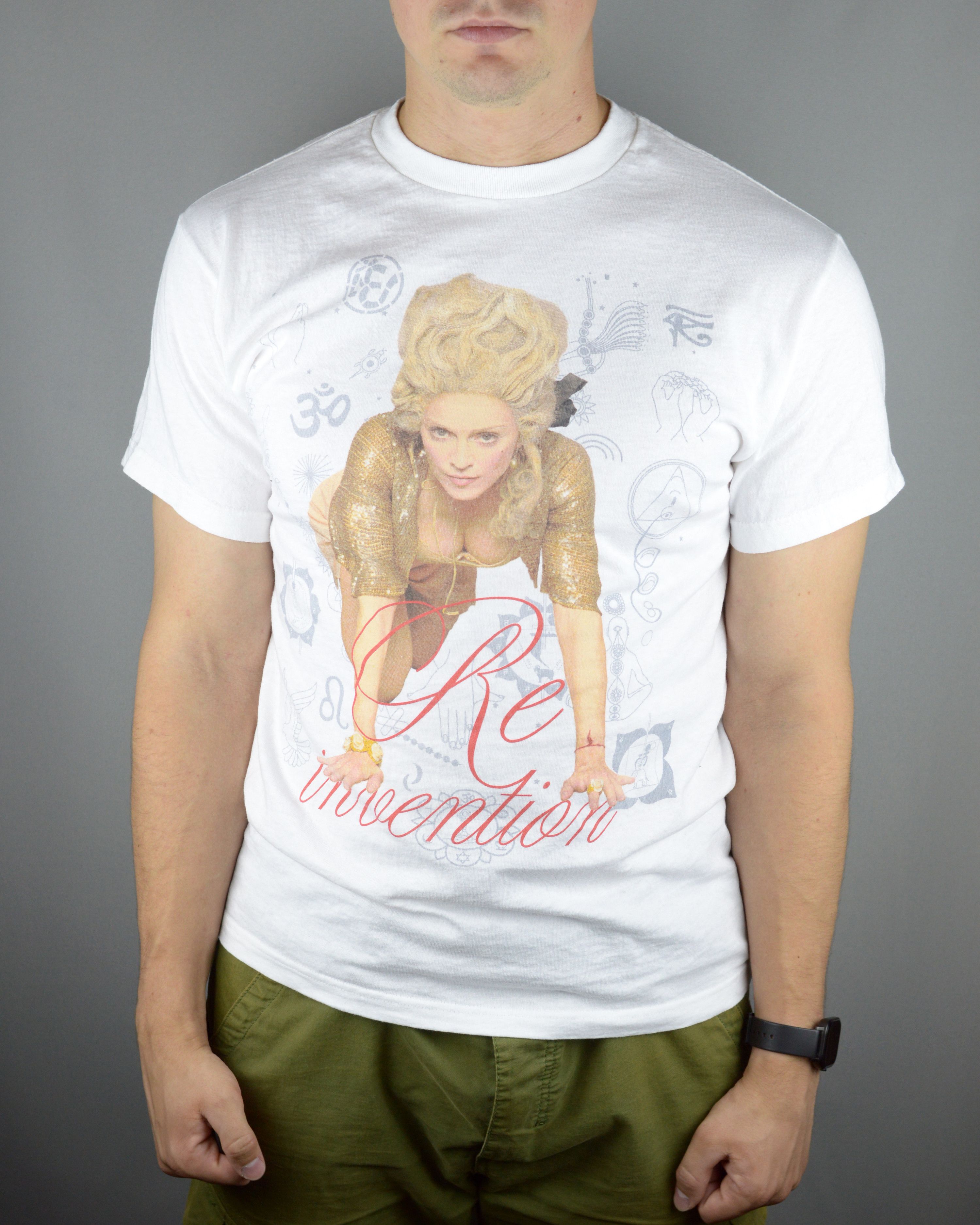Band Tees × Vintage Madonna Re-Invention World Tour 2004 Tshirt