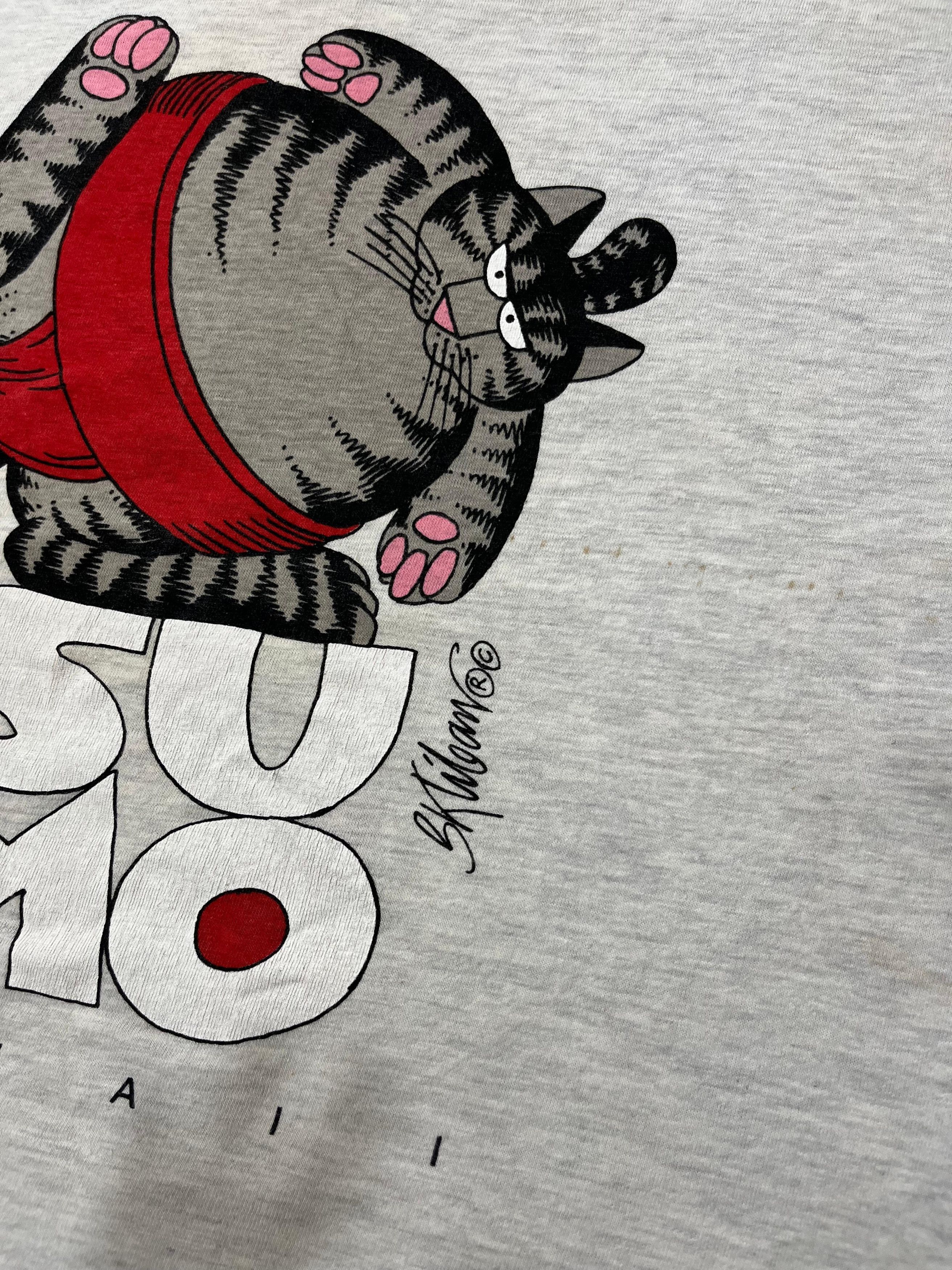 Vintage Vintage 80's Crazy Shirt Hawaii Sumo Tee Size US L / EU 52-54 / 3 - 3 Thumbnail