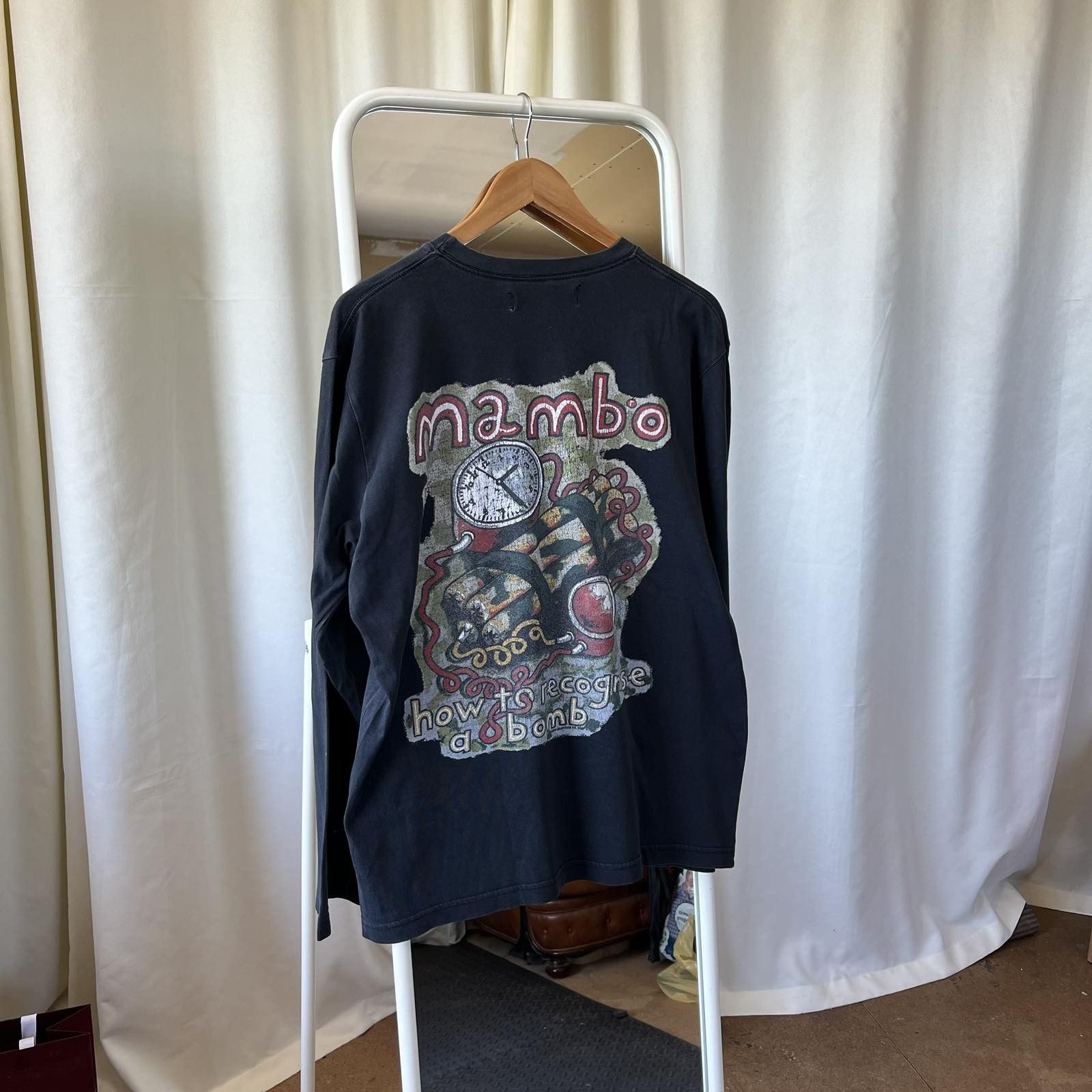 Mambo Mambo vintage 90s long sleeve surf style Sz L Size US L / EU 52-54 / 3 - 2 Thumbnail