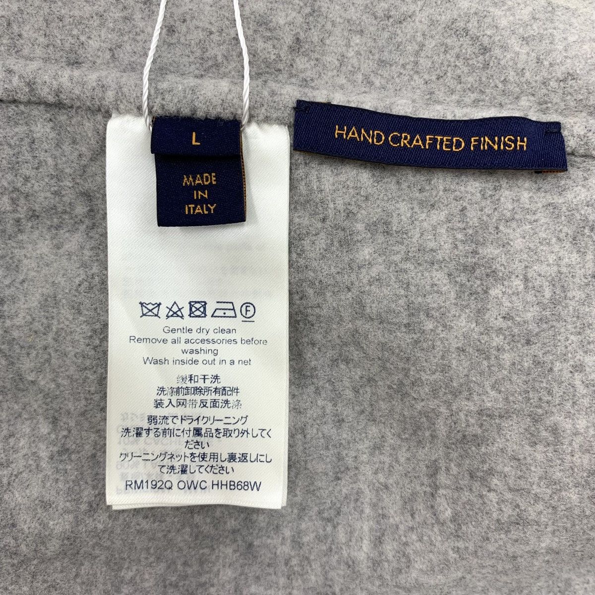 Louis Vuitton Louis Vuitton Gray Hanging Manual Wool Hooded Sweatshirt Size L / US 10 / IT 46 - 8 Thumbnail