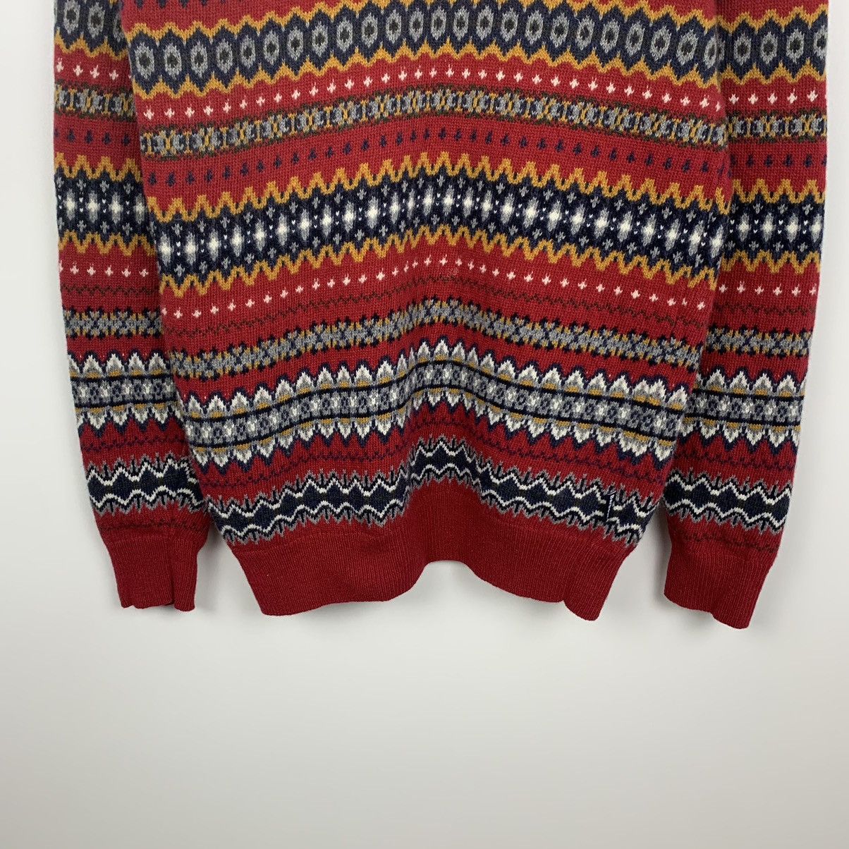 Barbour Barbour Fair Isle Winter Wool Sweater Size S Size US S / EU 44-46 / 1 - 3 Thumbnail