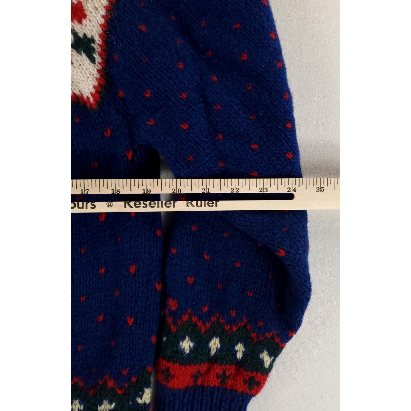 Eddie Bauer Eddie Bauer Sweater 100% Wool Nordic Long Sleeve Blue Womens M Pullover Women Wool blue M Size M / US 6-8 / IT 42-44 - 4 Thumbnail