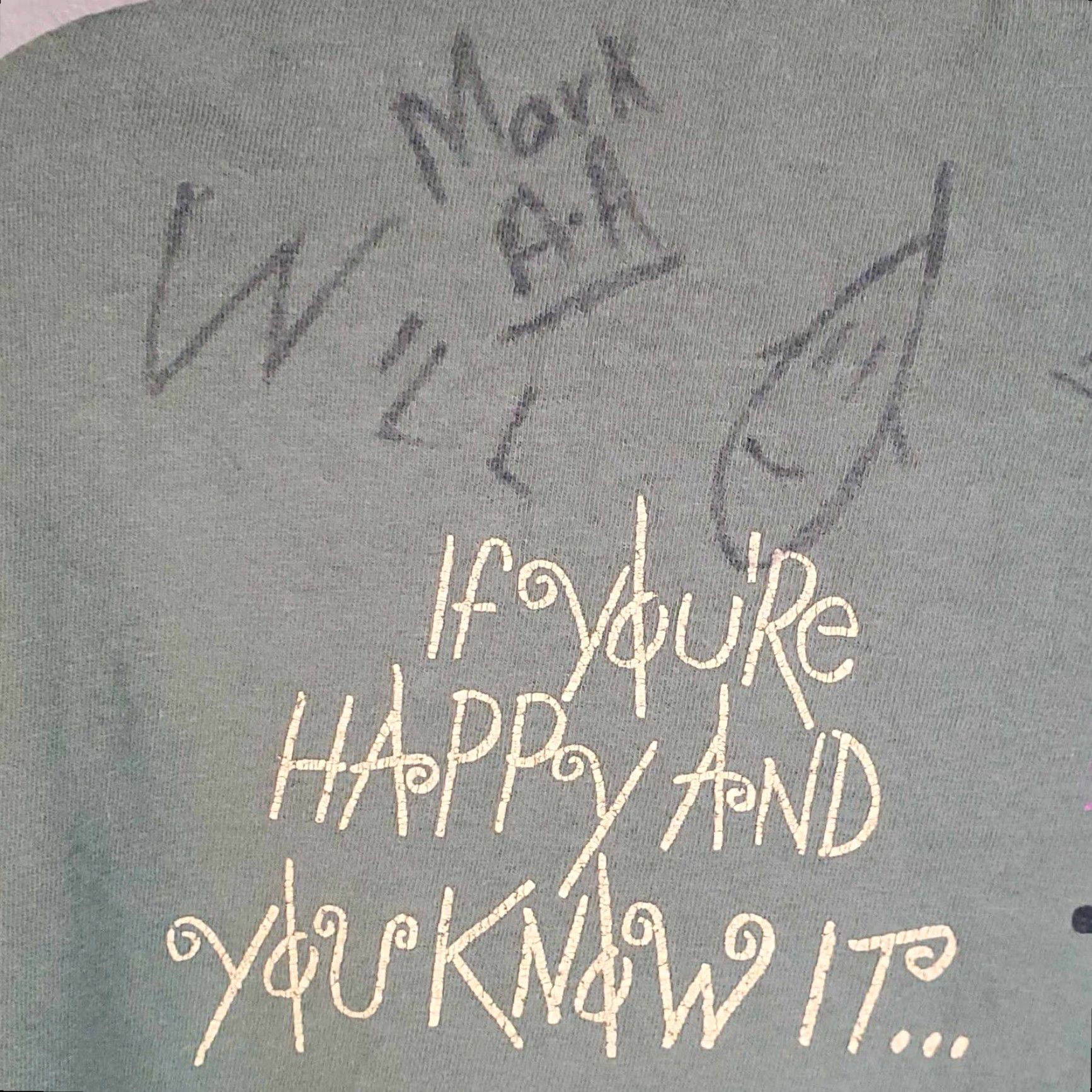 Vintage VINTAGE Audio Adrenaline T Shirt SINGLE STITCH AUTOGRAPHED SIGNED Rare XL Men Green Band Shirts XL Mens Size US XL / EU 56 / 4 - 2 Thumbnail