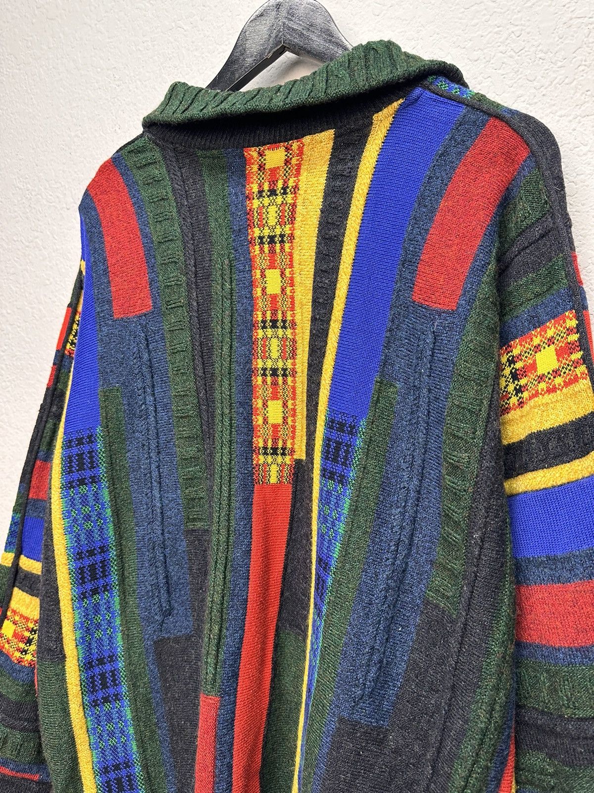 Carlo Colucci Carlo Colucci vintage knit sweater coogi style 90s germany Size US L / EU 52-54 / 3 - 16 Thumbnail