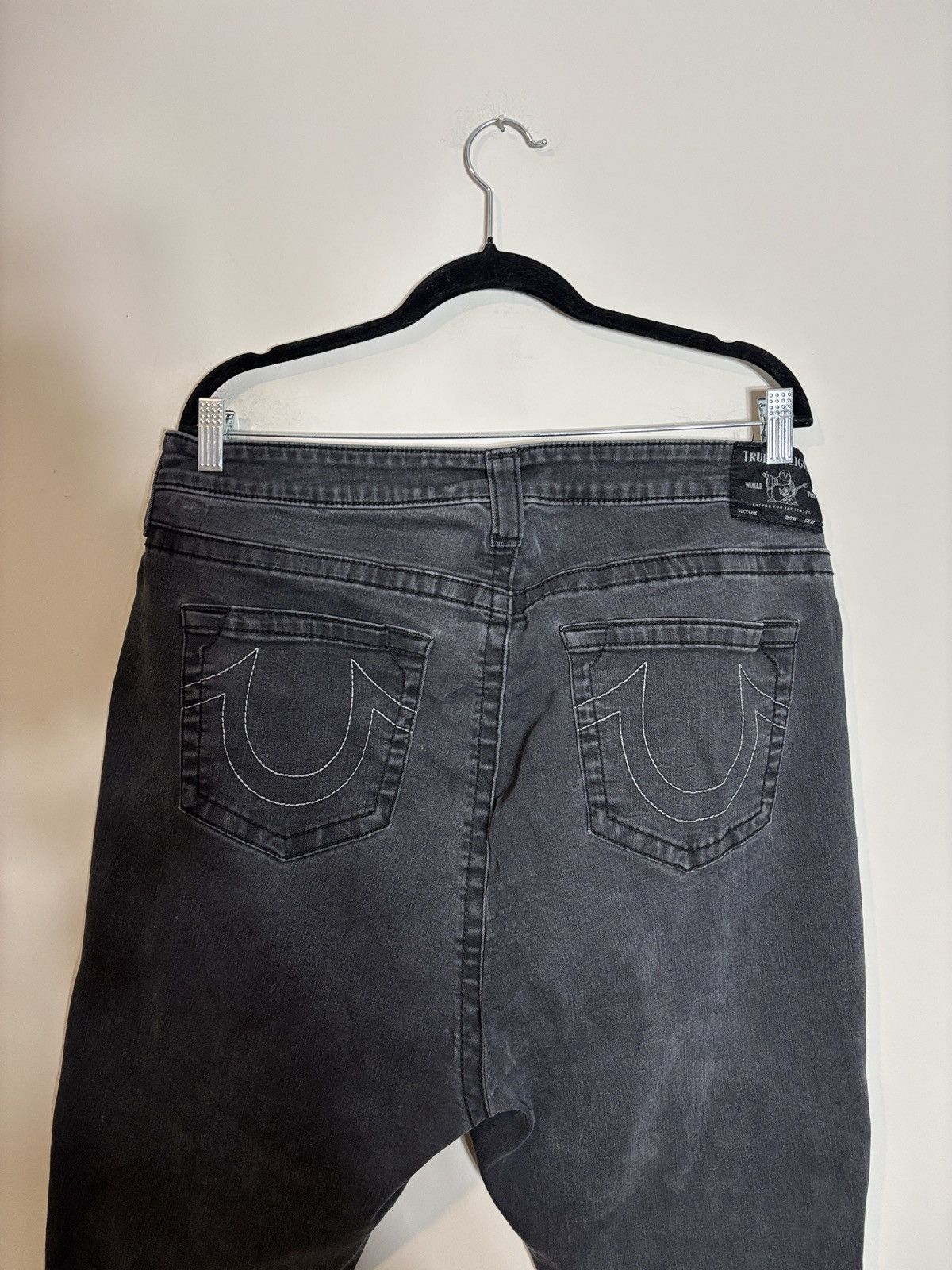 True Religion True Religion Jennie Curvy Mid Rise Skinny Jeans Size 36" / US 14 / IT 50 - 5 Thumbnail