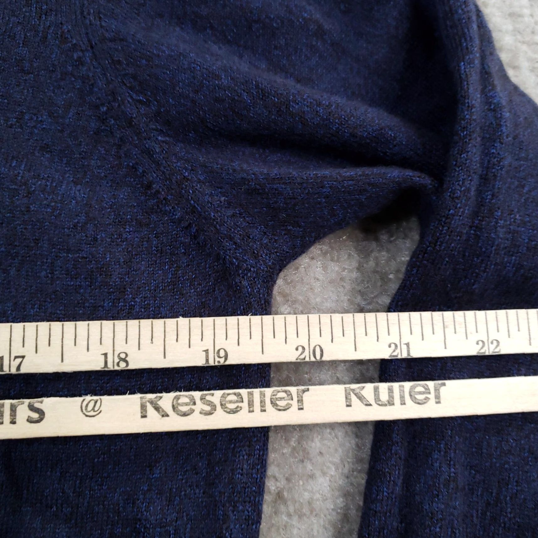 Vintage Williams & Kent Sweater Mens Medium Blue Merino Wool 1/4 Zip Mock Neck Pullover Size US M / EU 48-50 / 2 - 3 Thumbnail