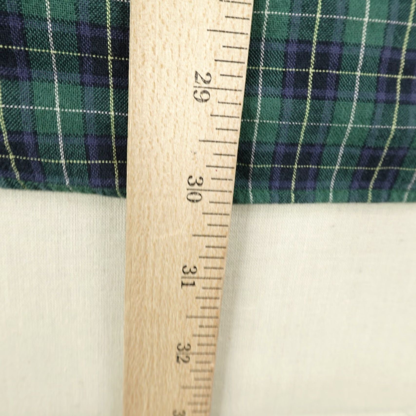 Ralph Lauren RALPH LAUREN Plaid Button-Up Shirt Mens Large Green Tartan Long Sleeve Collared Workwear Size US L / EU 52-54 / 3 - 7 Thumbnail