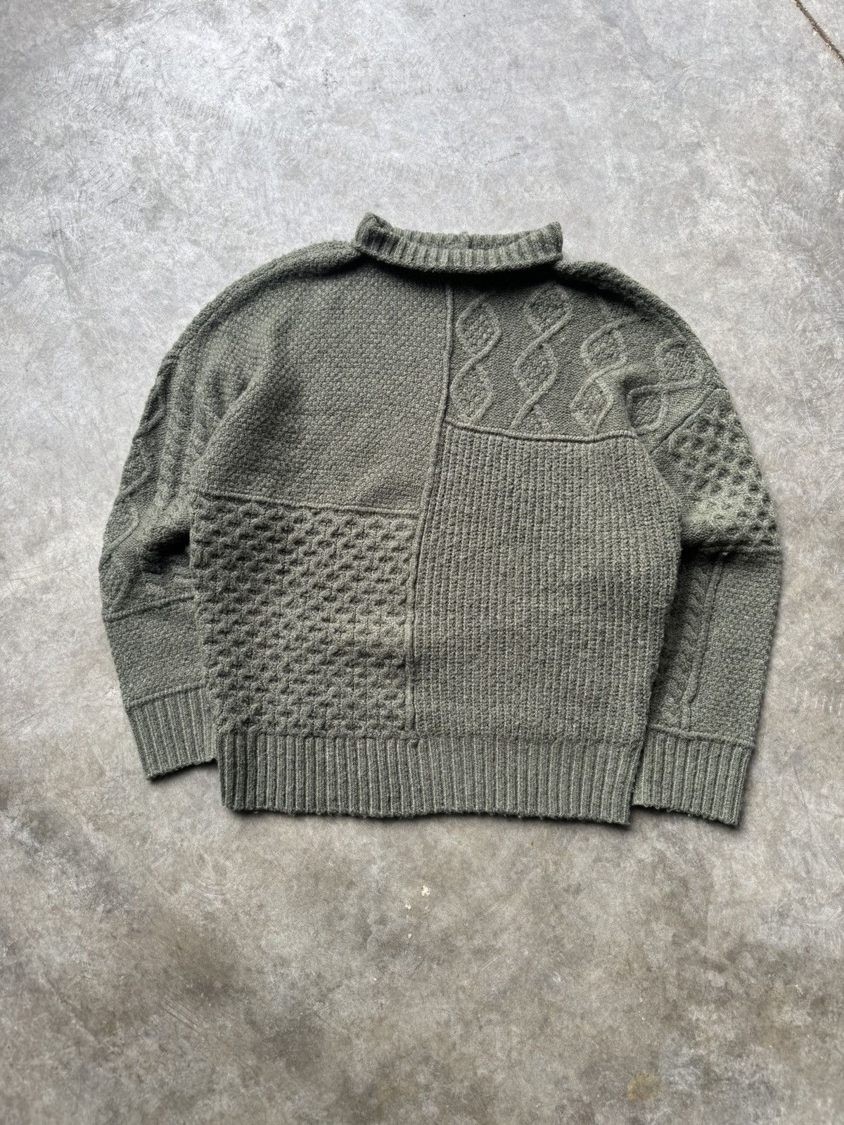 American Eagle Outfitters × Vintage Vintage 2000’s American Eagle Outfitters Mock-neck Sweater Size US M / EU 48-50 / 2 - 2 Thumbnail