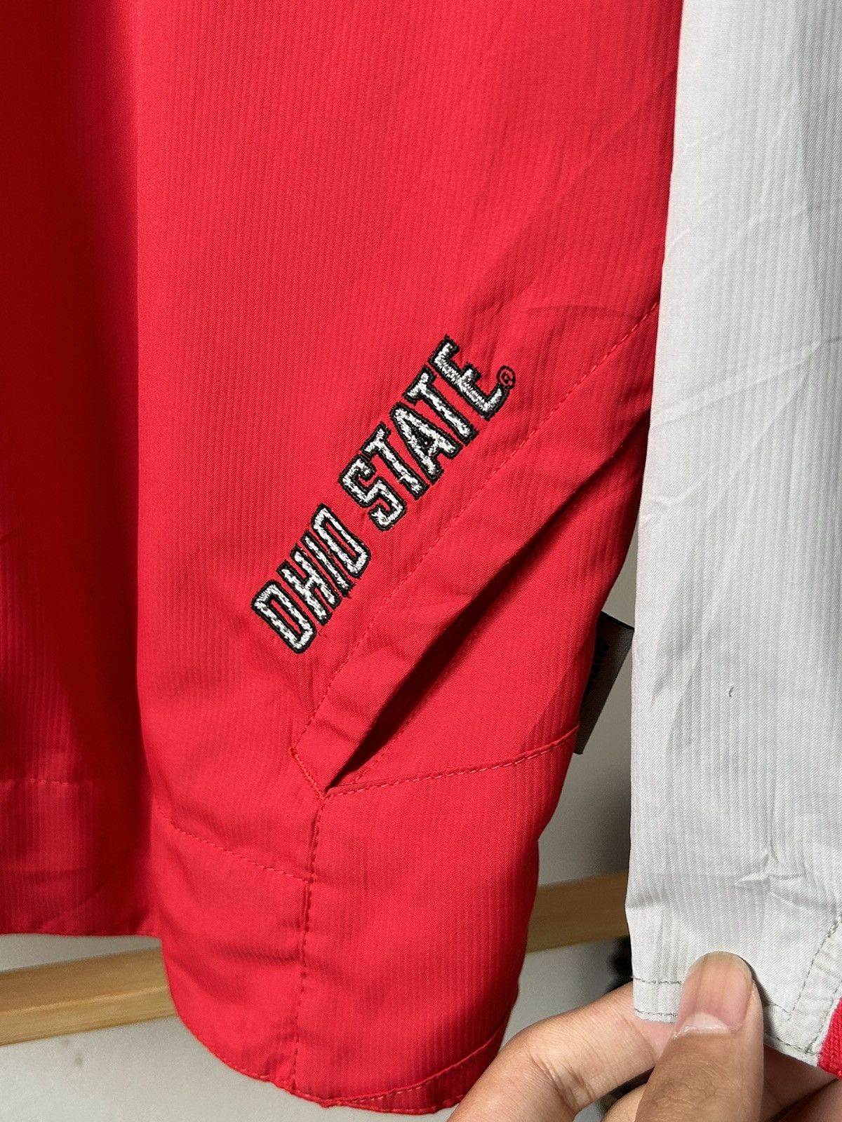 Nike × Vintage Vintage Nike Team X Ohio State Jacket Size US L / EU 52-54 / 3 - 6 Thumbnail