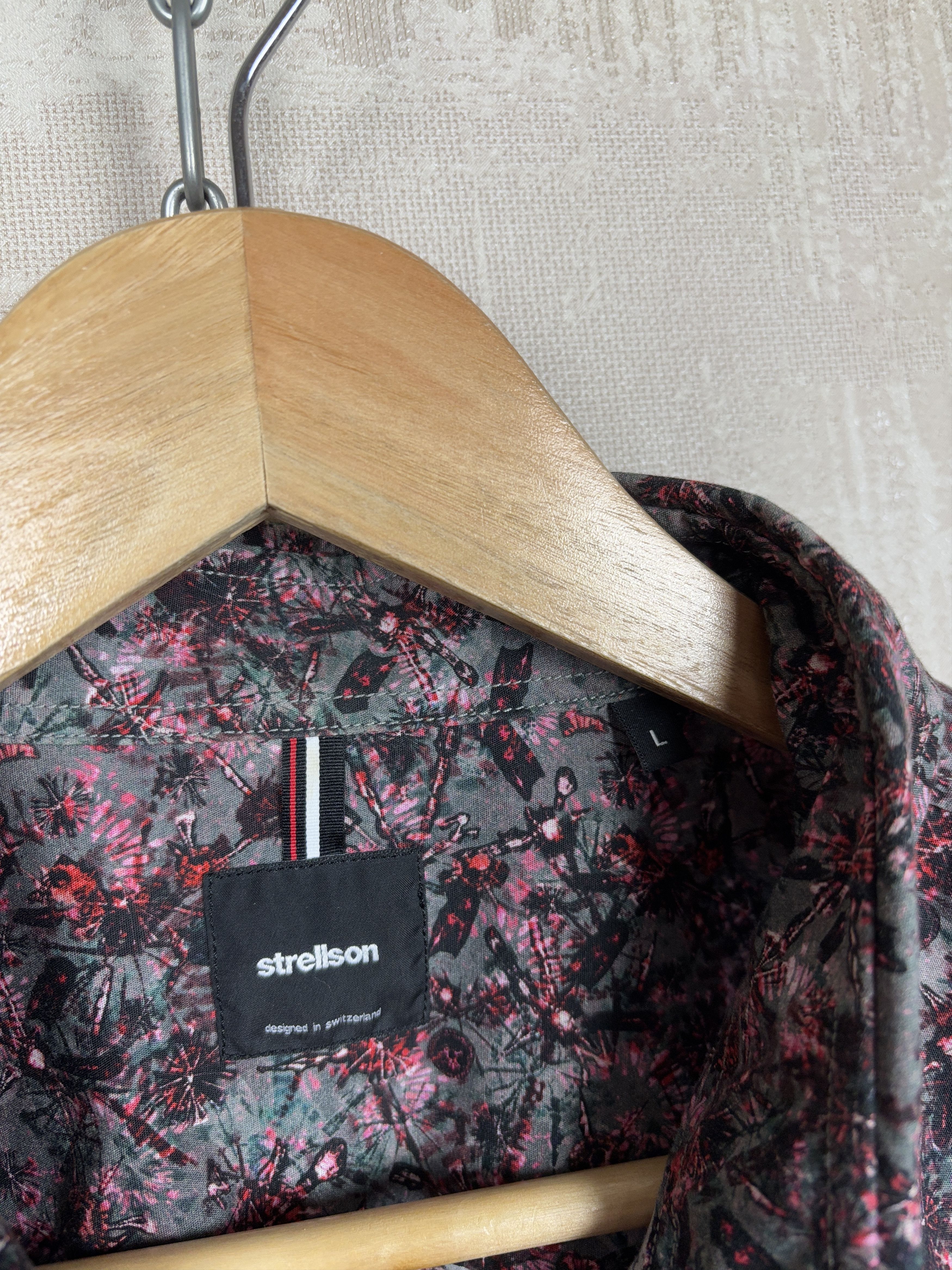 Strellson Strellson Floral Long Sleeve Shirt Button Down Size US L / EU 52-54 / 3 - 5 Thumbnail