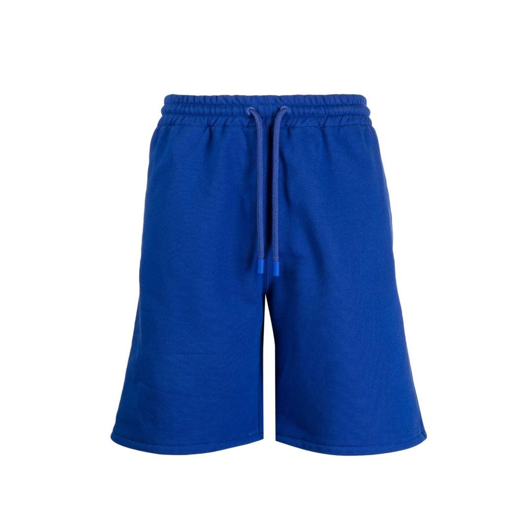 Off-White o1mle0225 Stitch Skate Sweatshort in Dark Blue Size US 32 / EU 48 - 1 Thumbnail