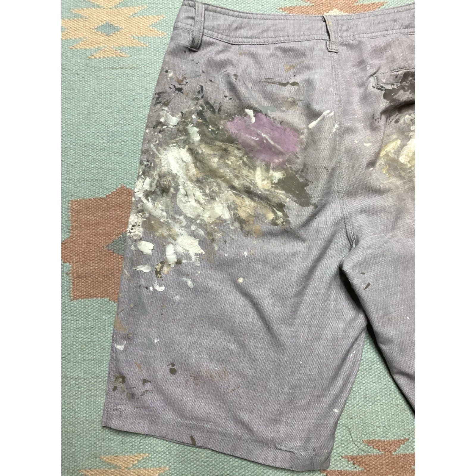 O'Neill O’Neill lightweight shorts paint splatter multicolor men’s 32 Size US 32 / EU 48 - 7 Thumbnail