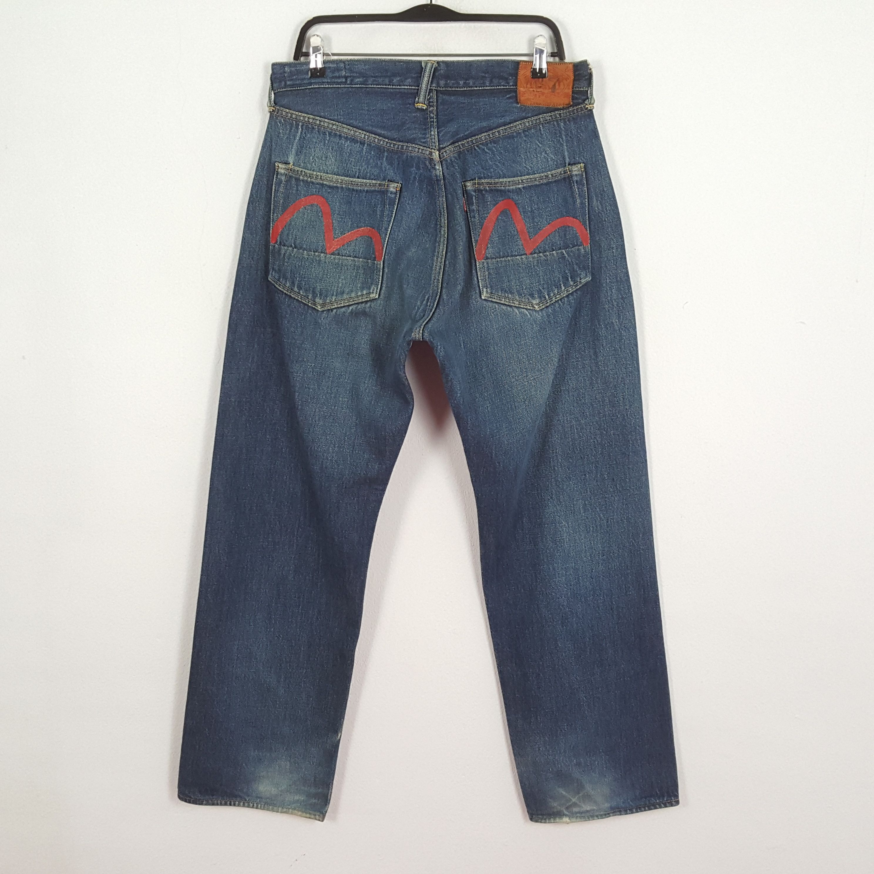 Evisu EVISU Jeans Japanese Brand Streetwear Custom Daicock Style Size US 32 / EU 48 - 4 Thumbnail