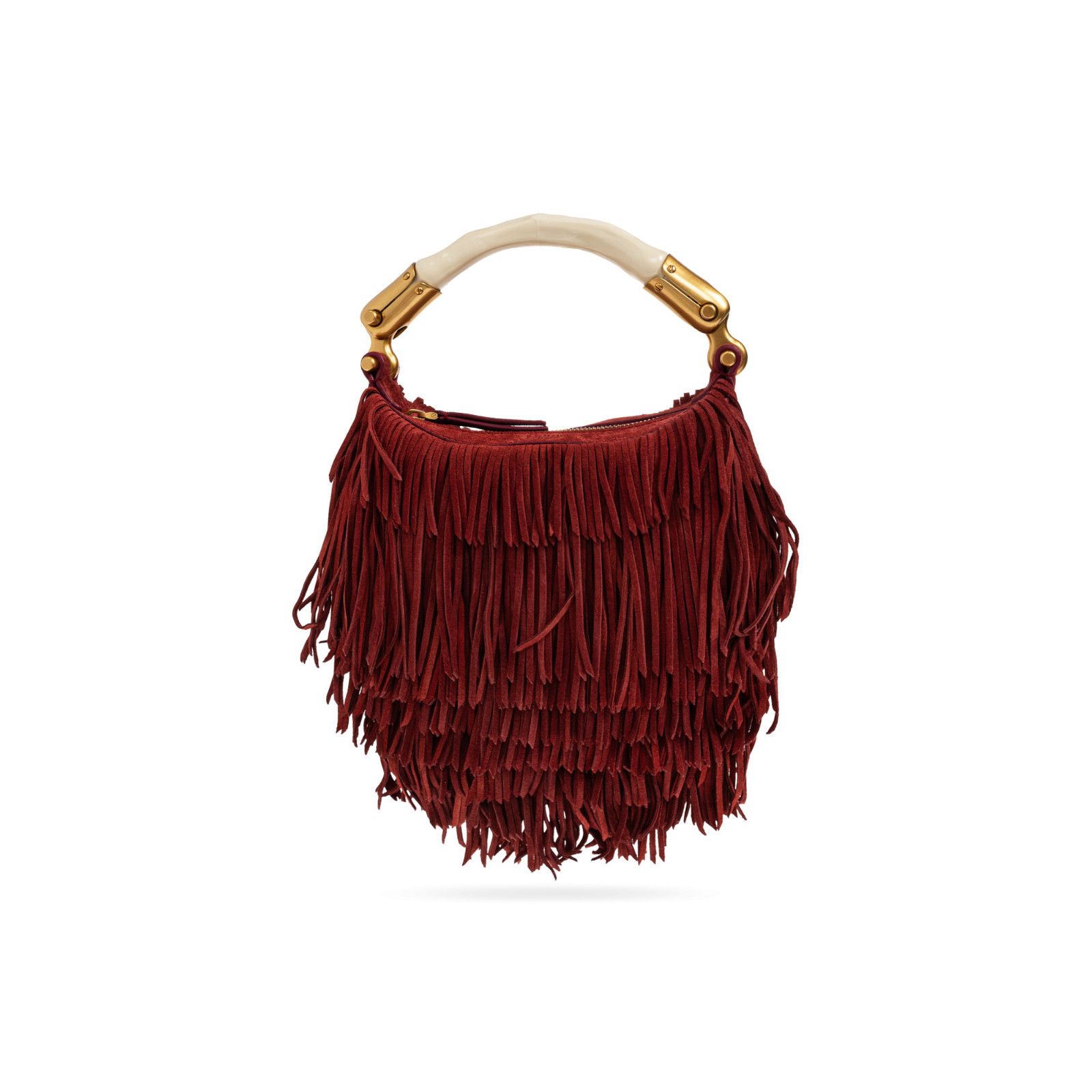 Balmain BALMAIN Ebene Mini Red Top Handle Bag New & Authentic Size ONE SIZE - 1 Thumbnail