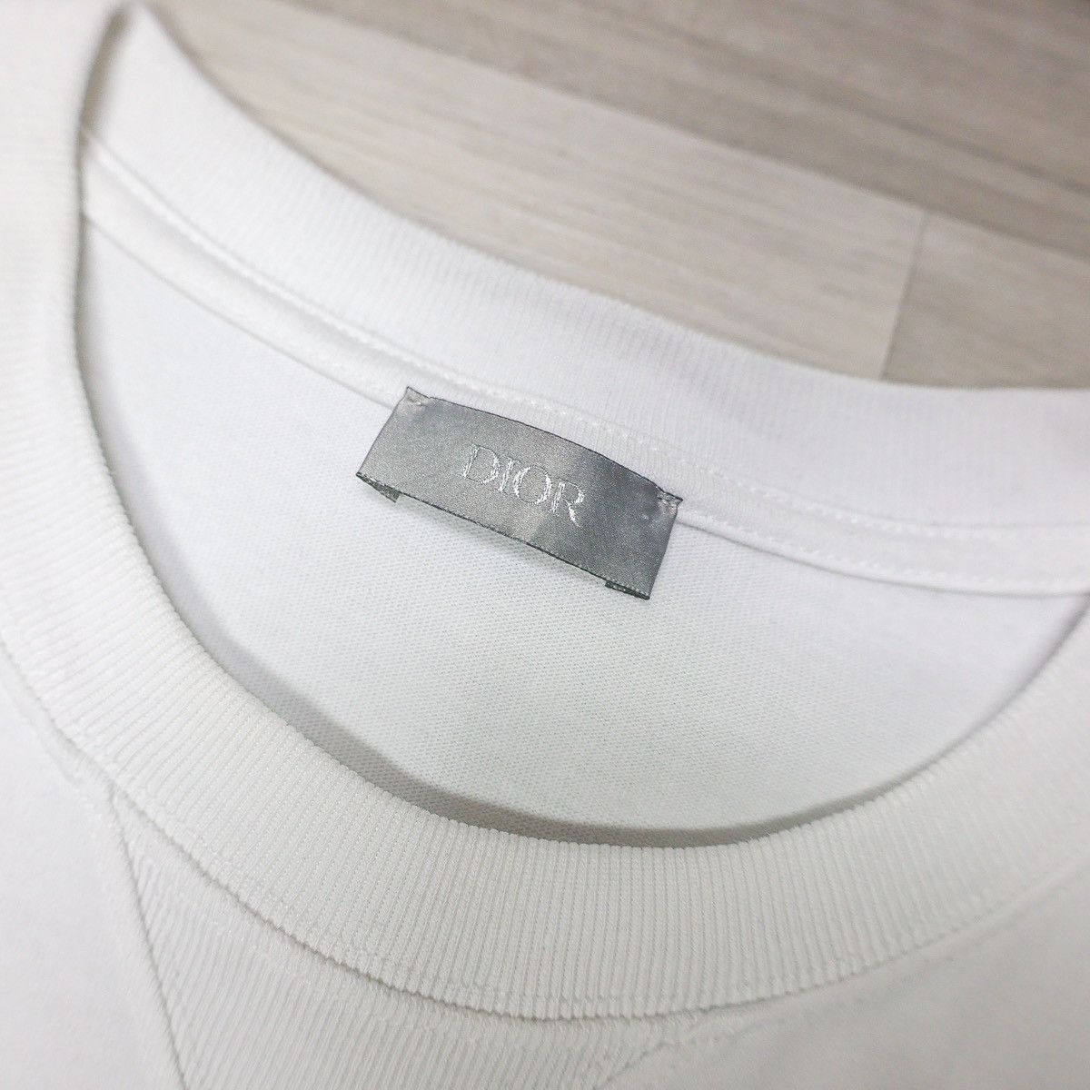 Dior Christian Dior Couture Embroidered Logo Relaxed-Fit T-Shirt Size US XXL / EU 58 / 5 - 3 Thumbnail