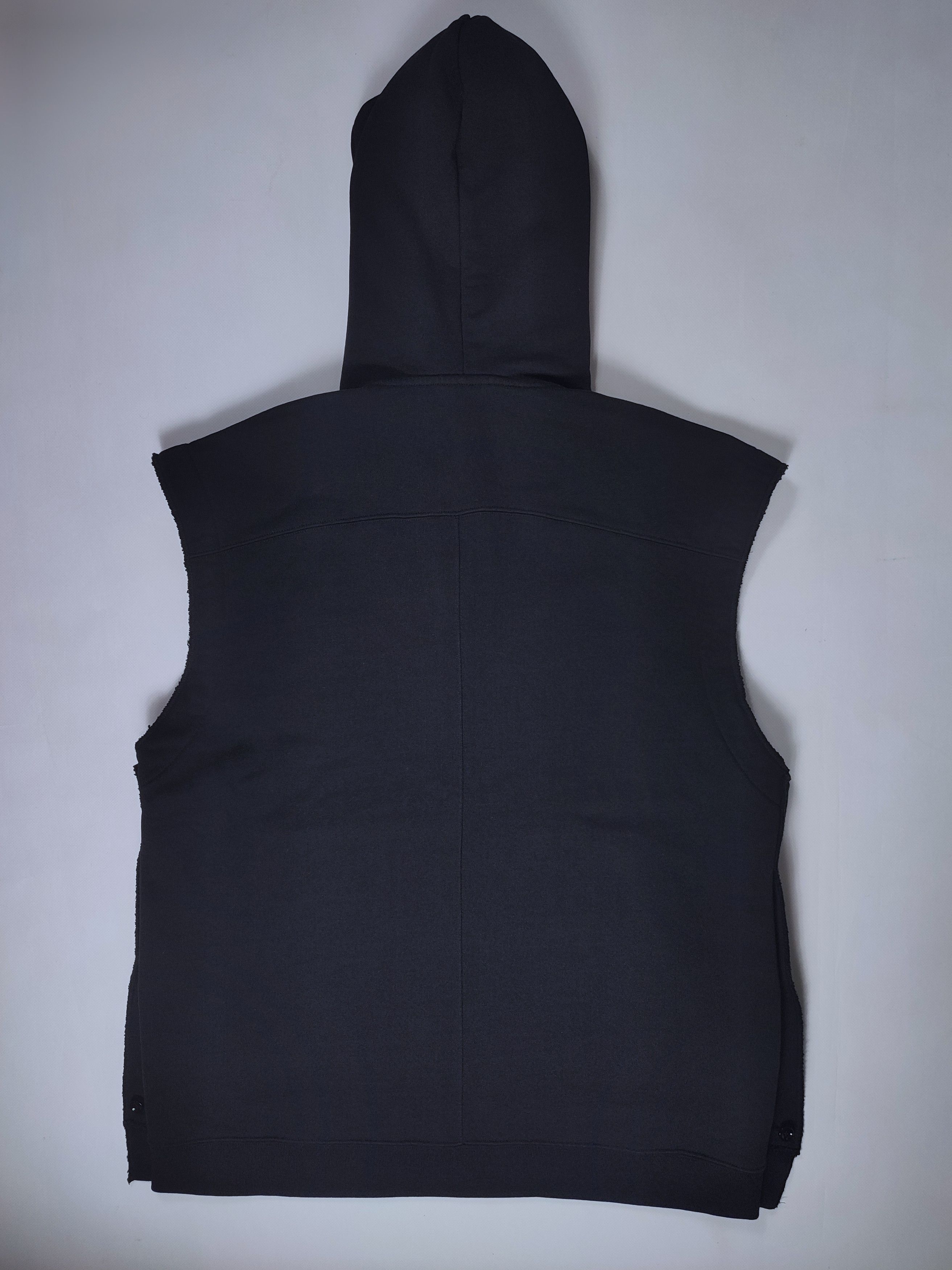 Dries Van Noten Oversized sleeveless hoodie Rick Owens Vetements Vuja De Size US M / EU 48-50 / 2 - 18 Thumbnail