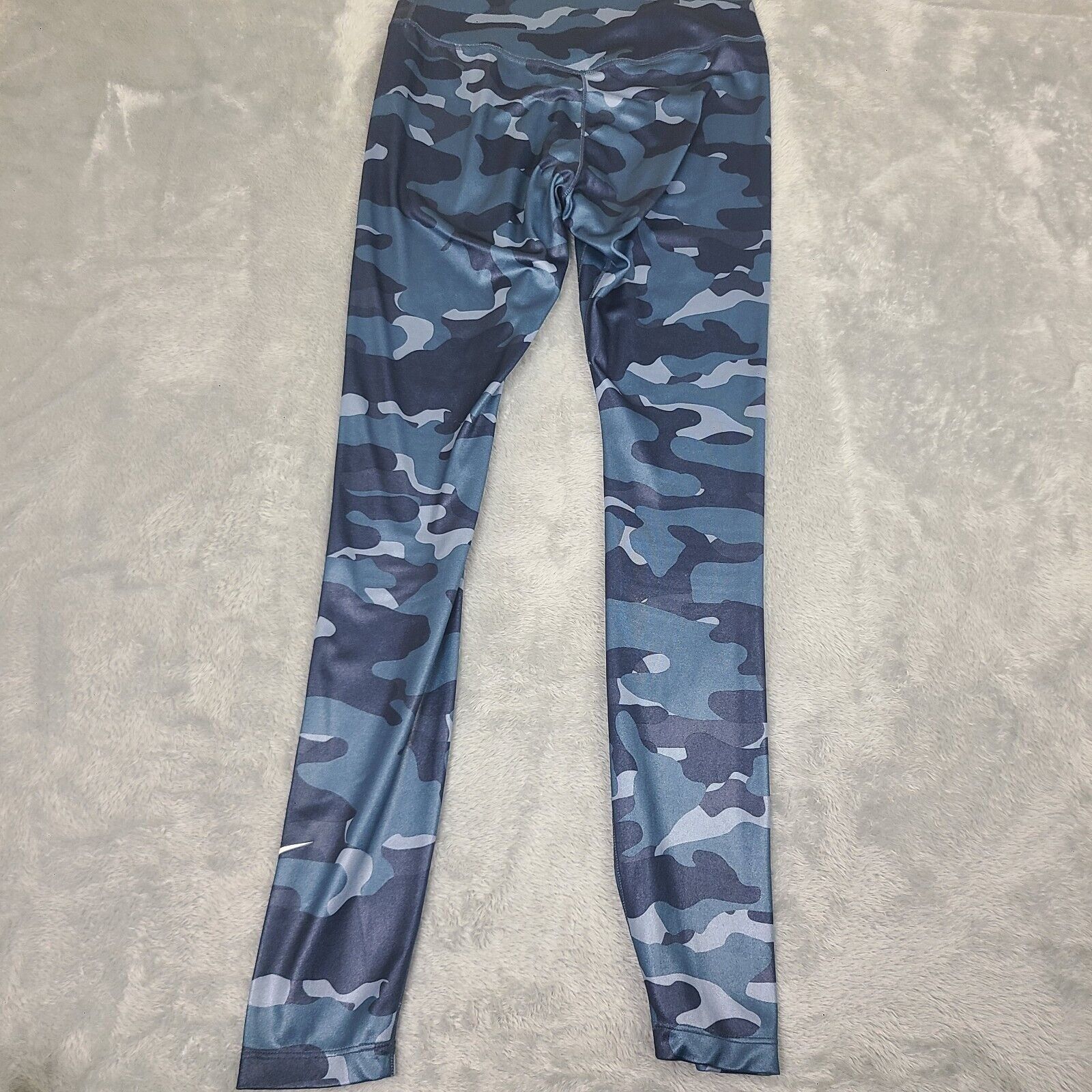 Nike Nike Women's Dry-Fit One Mid-Rise Training Leggings Tight Bl Size 29" - 7 Thumbnail