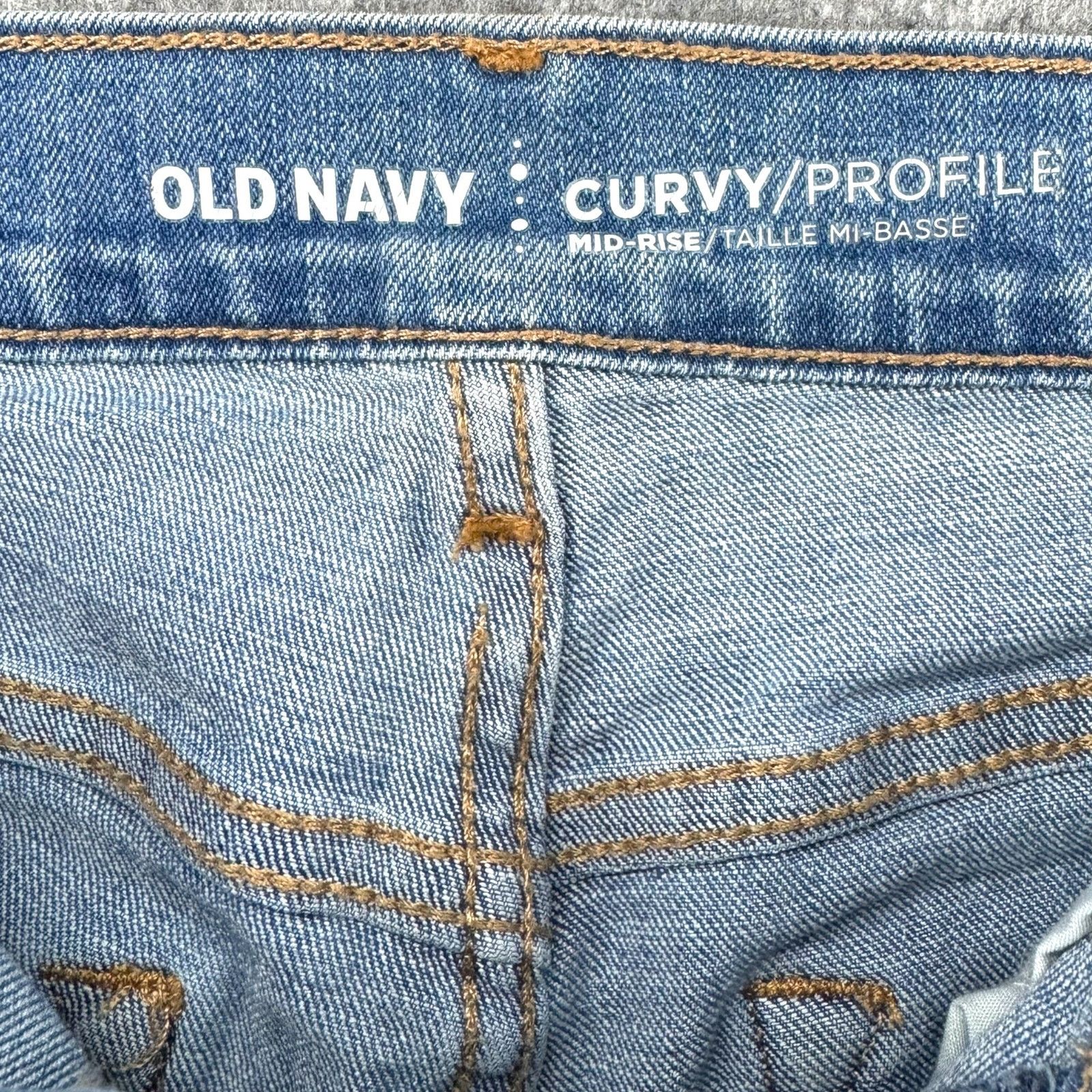 Old Navy Old Navy Curvy Mid Rise Bootcut Jeans Women's 2 Sunset Mom Size 26" / US 2 / IT 38 - 5 Thumbnail