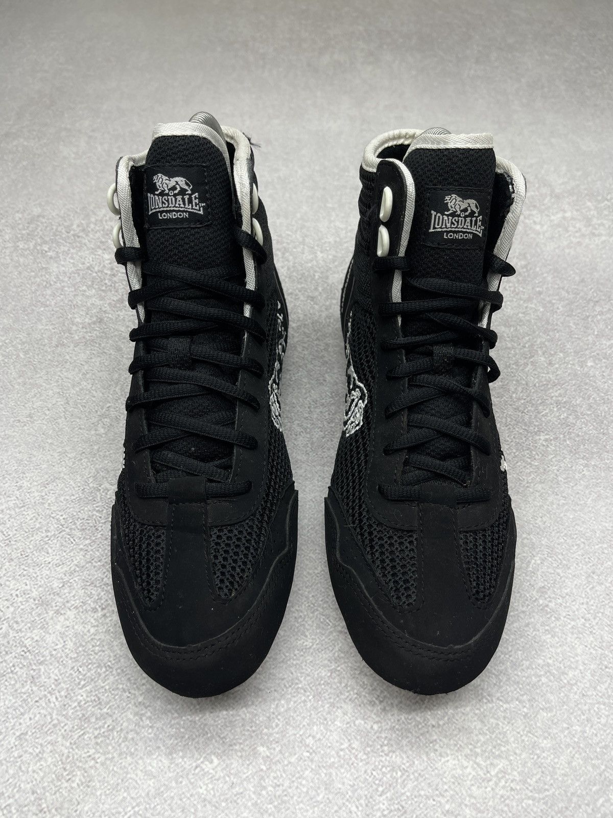 Lonsdale Mens Lonsdale Contender Boxing Sneakers Boots Black Size US 5 / EU 37 - 4 Thumbnail