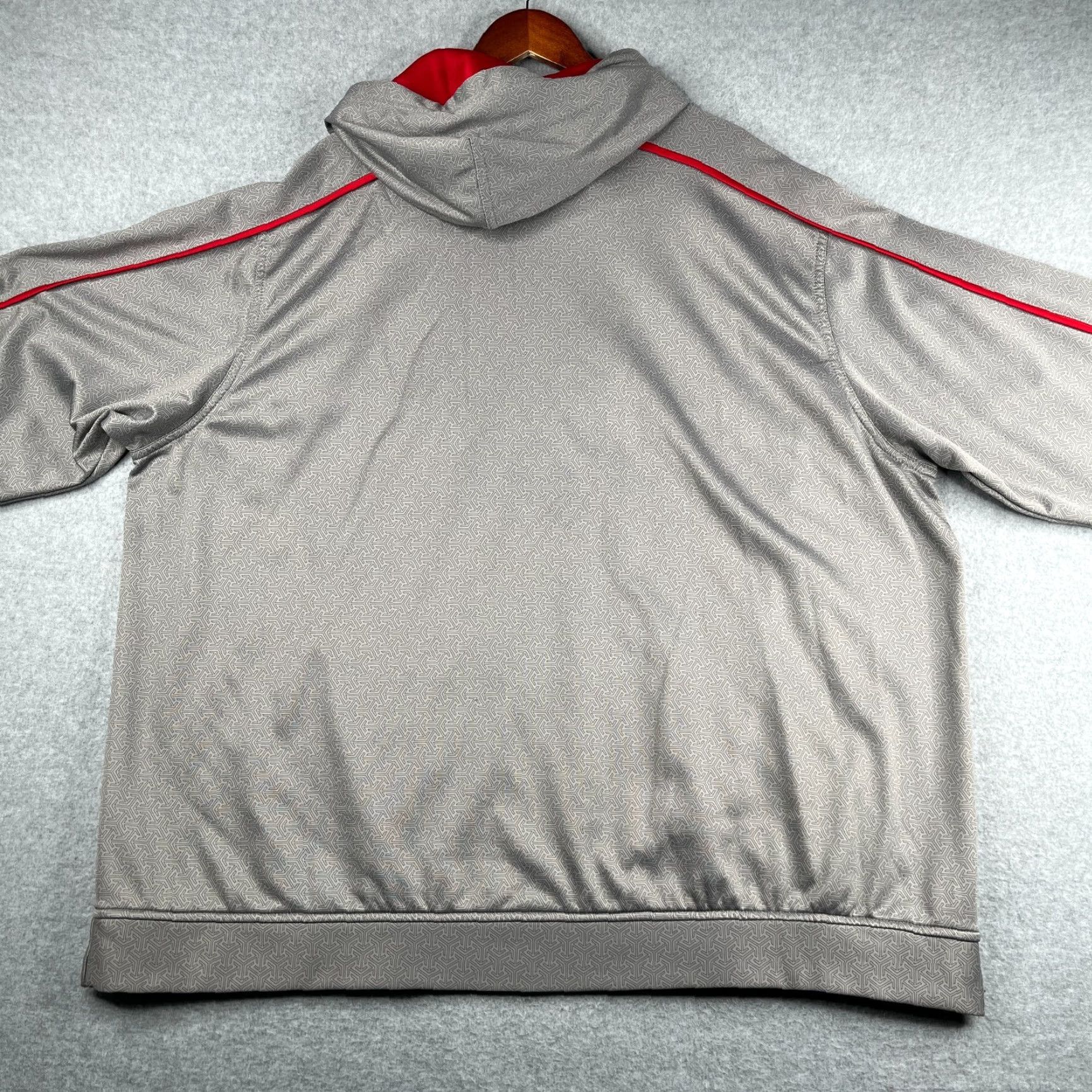Holloway Holloway Summit Motorsports Hoodie Sweatshirt 3XL Gray Geometrix Embroidered Logo Mens Size US XXL / EU 58 / 5 - 6 Thumbnail