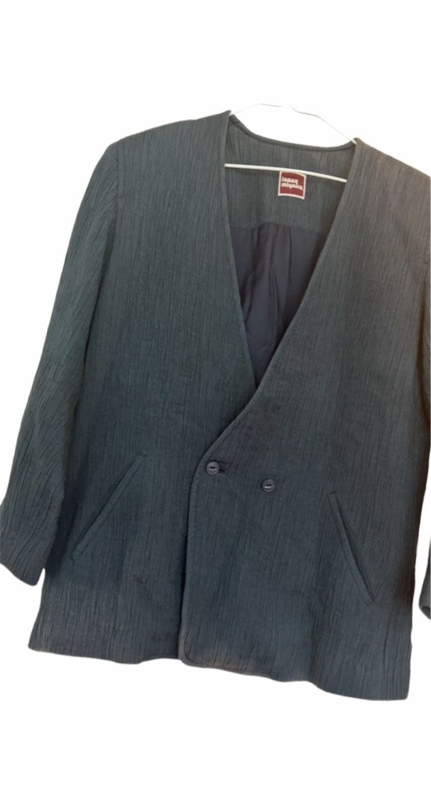 🔥Vintage 1970’s Issey Miyake pleated Blazer