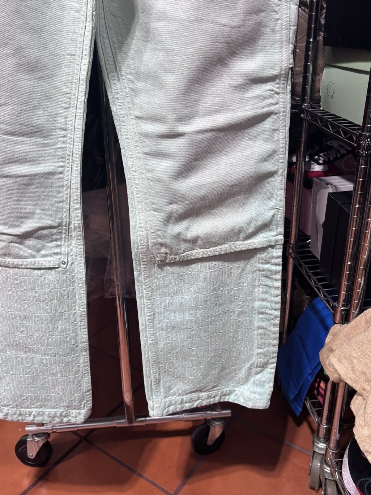 Amiri Amiri Carpenter Aqua Pants Size US 36 / EU 52 - 4 Thumbnail