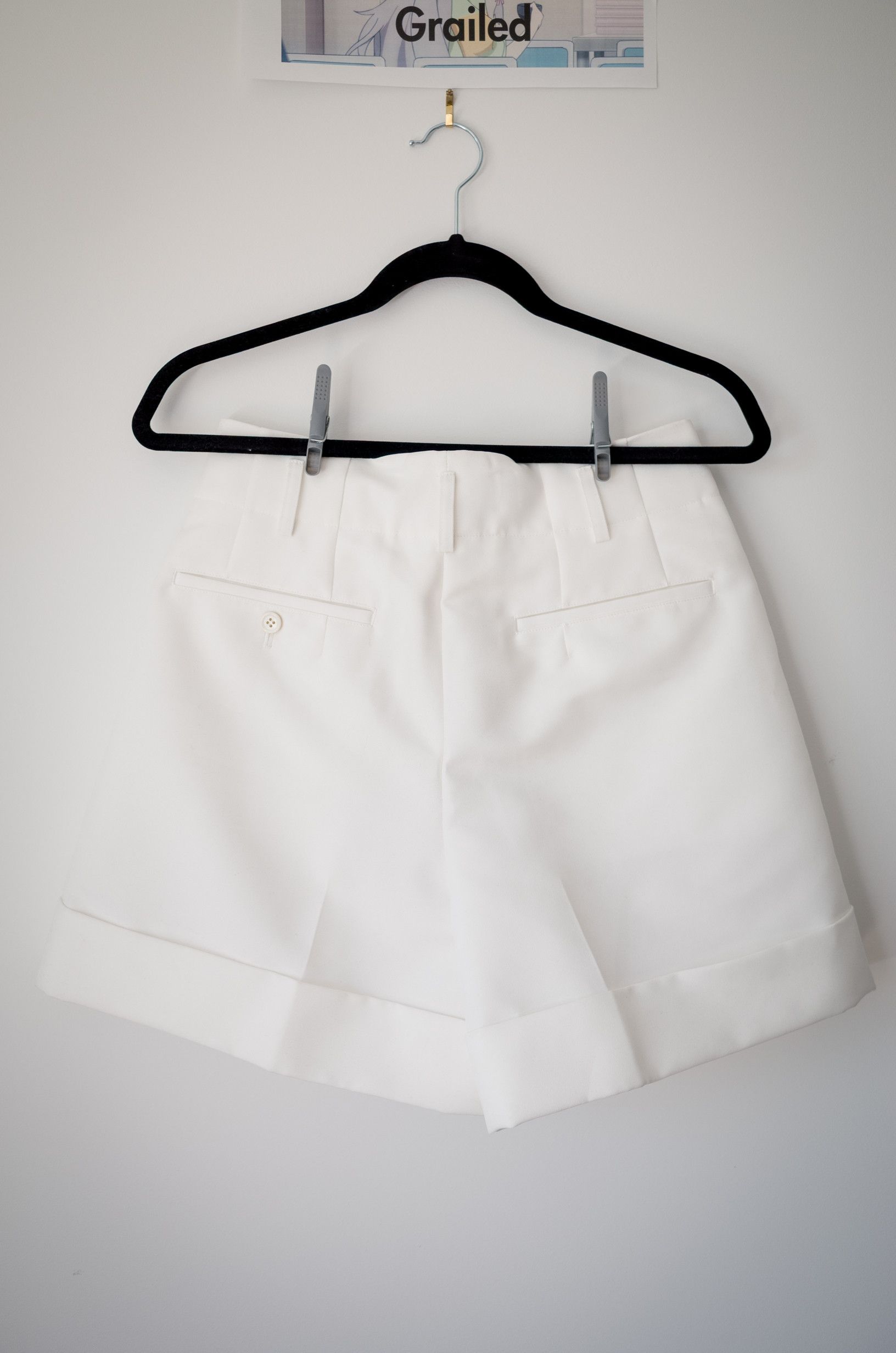 Comme des Garcons Cuffed Shorts Size 25" / US 0 / IT 36 - 2 Thumbnail