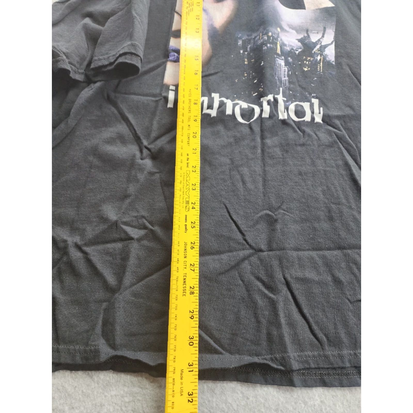 Vintage Immortal T-Shirt Movie Black 4XL Men Large & Tall Shirt 2004 Promo Men Size US XXL / EU 58 / 5 - 6 Thumbnail
