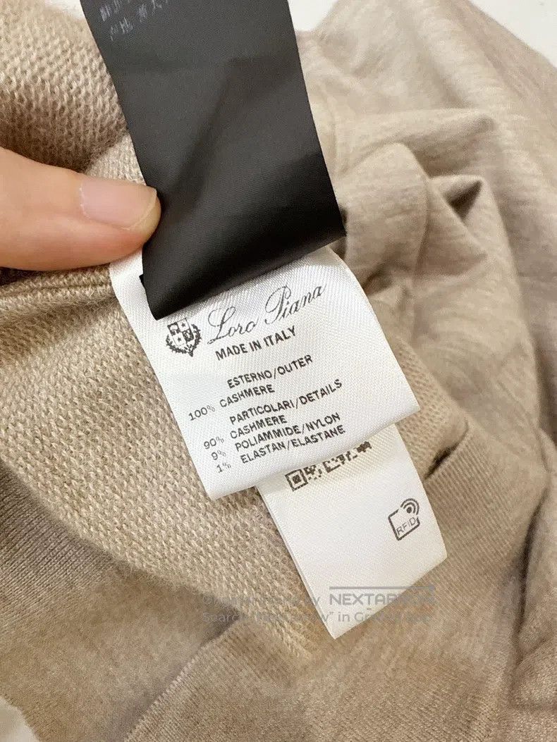 Loro Piana Loro Piana Camel Colored Cashmere Long Sleeve Crewneck Swe Size L / US 10 / IT 46 - 6 Thumbnail