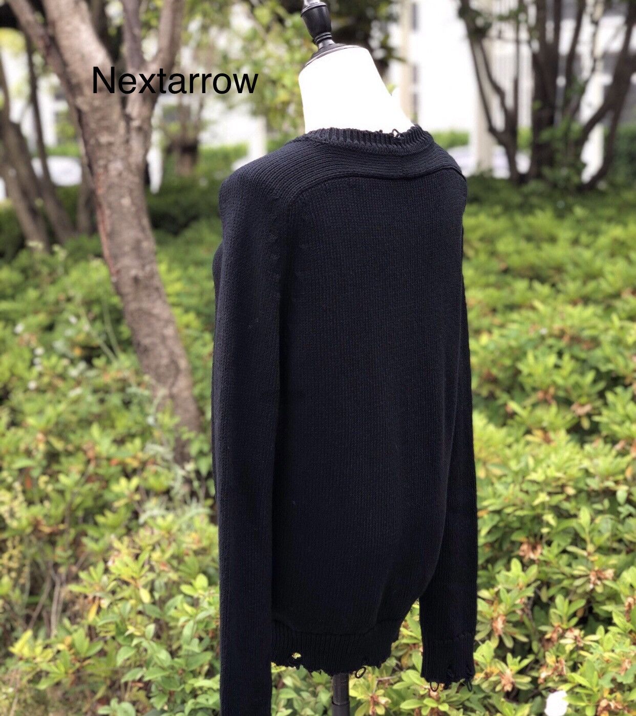 Saint Laurent Paris Saint Laurent frayed sweater2412-Nextarrow Size US S / EU 44-46 / 1 - 2 Thumbnail