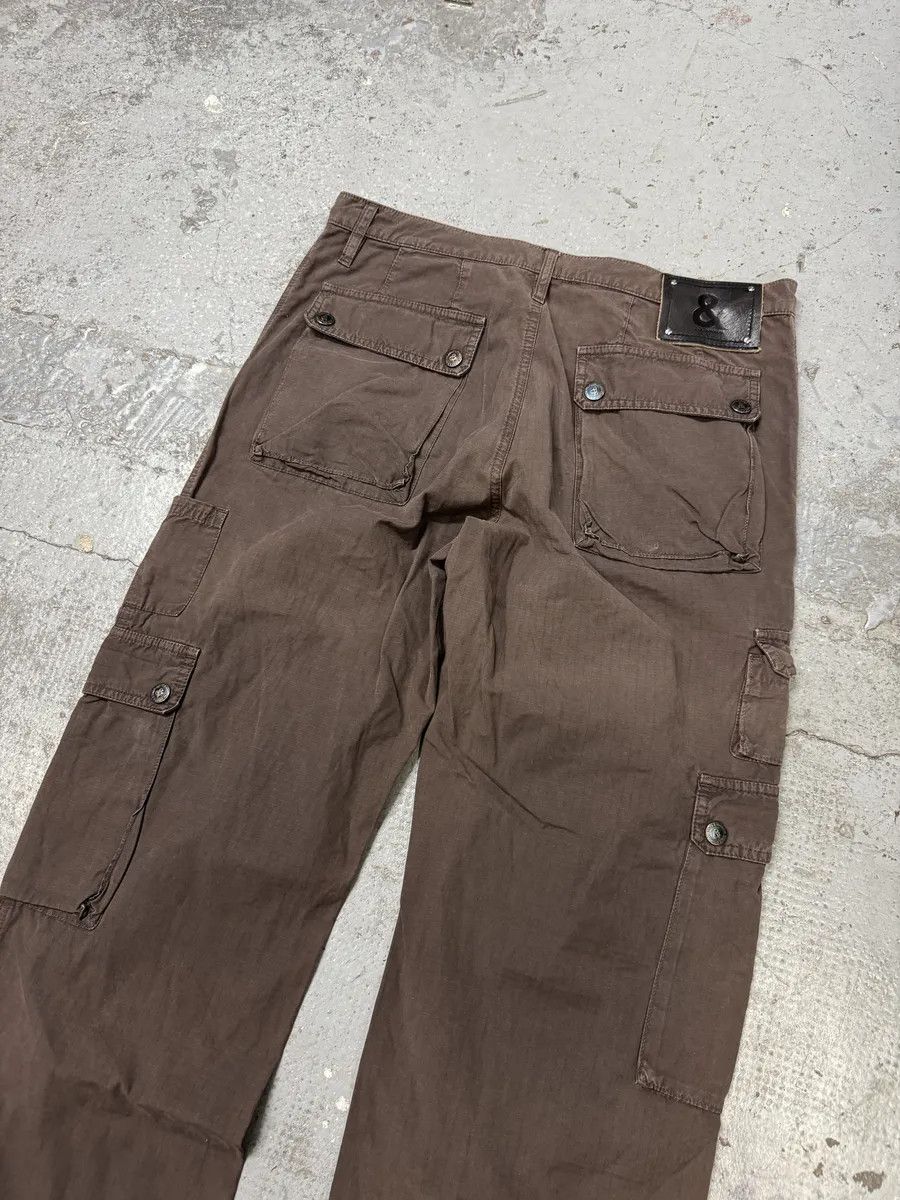 Dolce & Gabbana × Vintage AW2004 Dolce & Gabbana Brown Cargo Multi Pockets Pants Size US 34 / EU 50 - 7 Thumbnail