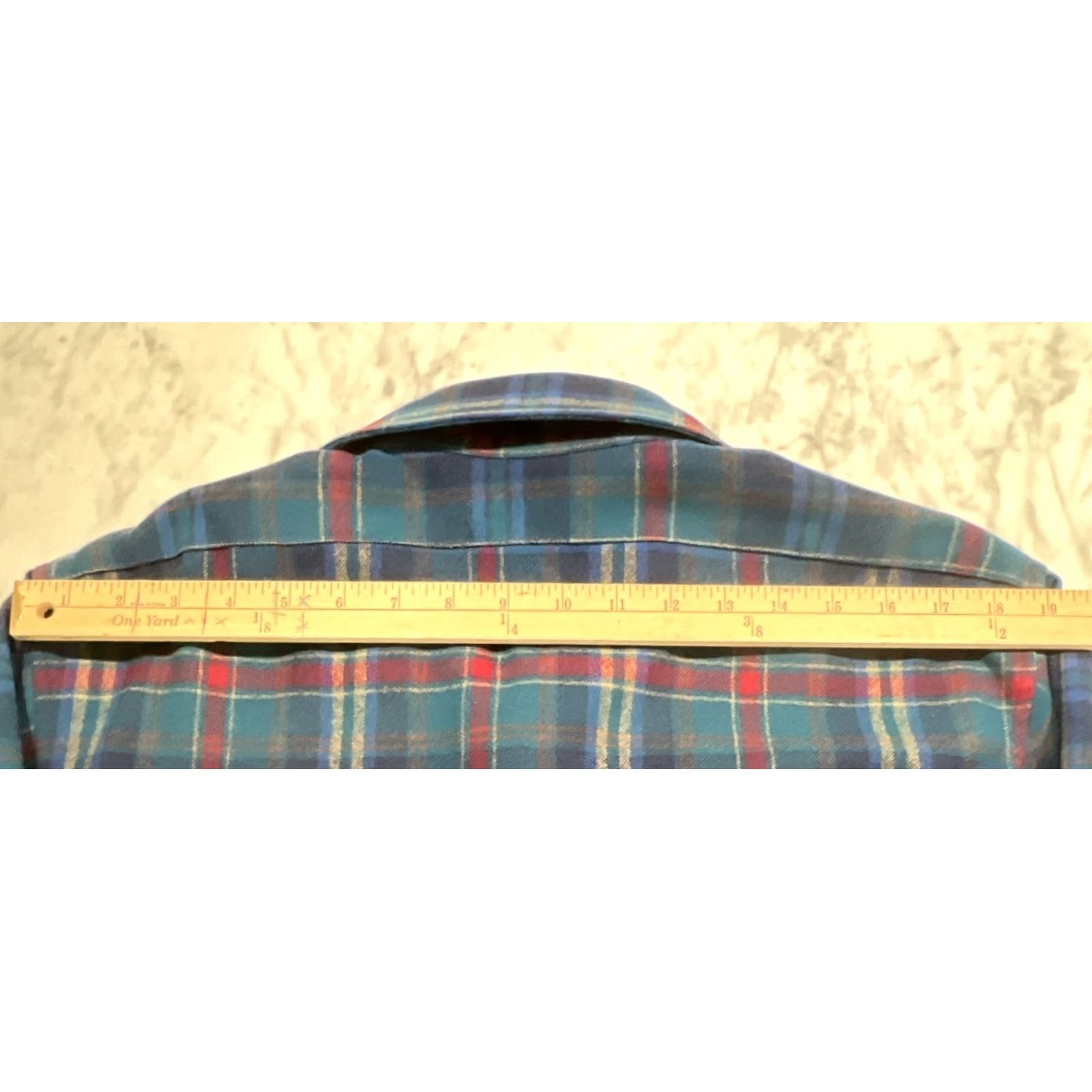 Pendleton Pendleton Wool Shirt Men M Pocket Long Sleeve Plaid Holes Multicolor USA Outdoor Classic Button-Up Size US M / EU 48-50 / 2 - 6 Thumbnail