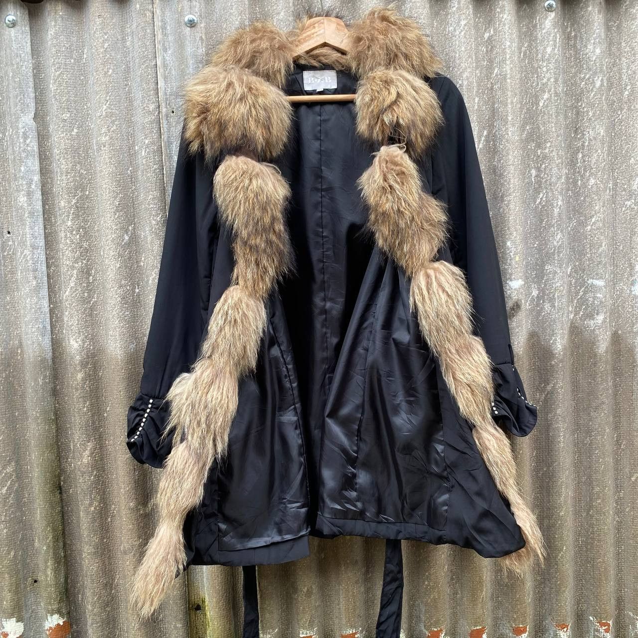Vintage Vintage B.Z.B Fur Jacket Size M / US 6-8 / IT 42-44 - 2 Thumbnail