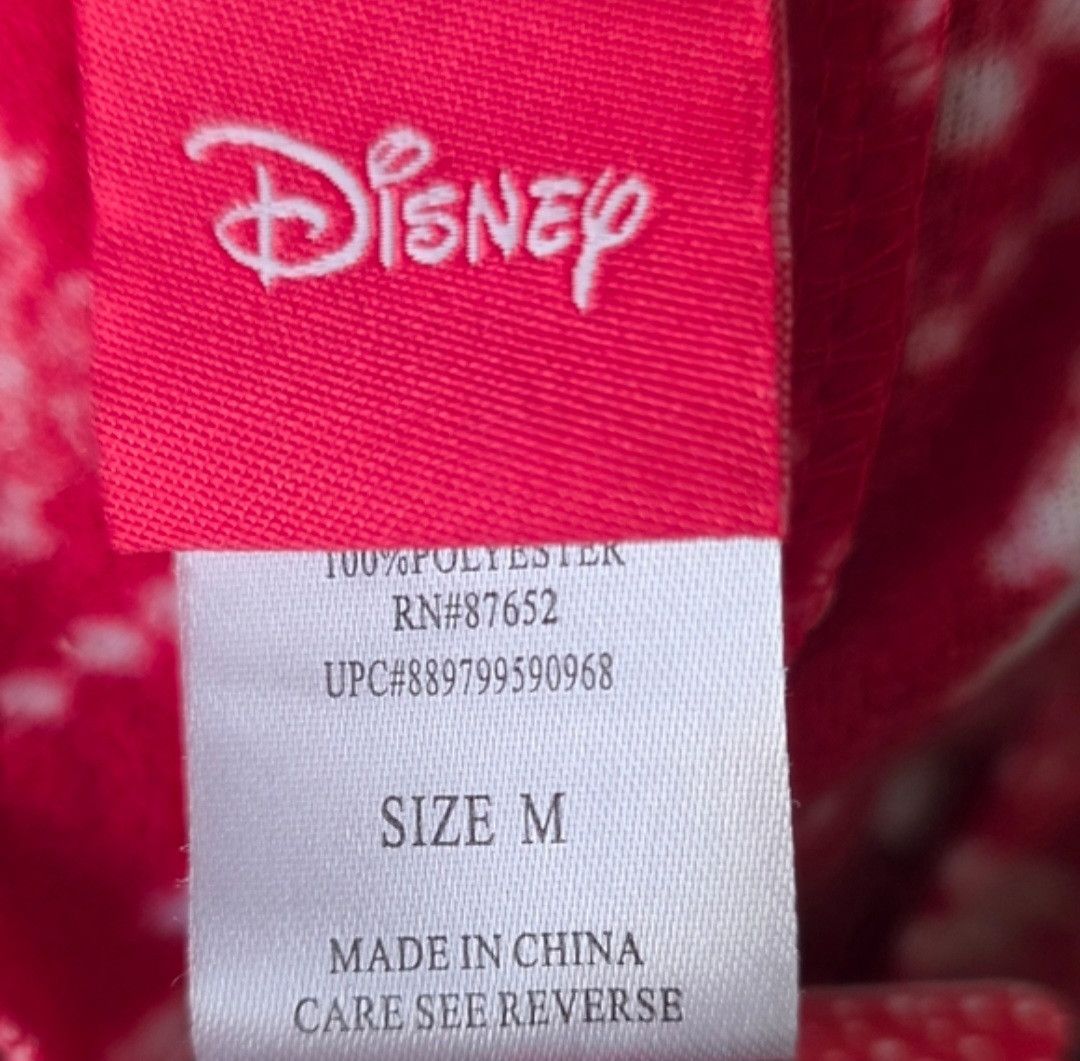 Disney NWT Disney's Mickey Mouse Pet Microfleece Jammies M Size ONE SIZE - 3 Thumbnail