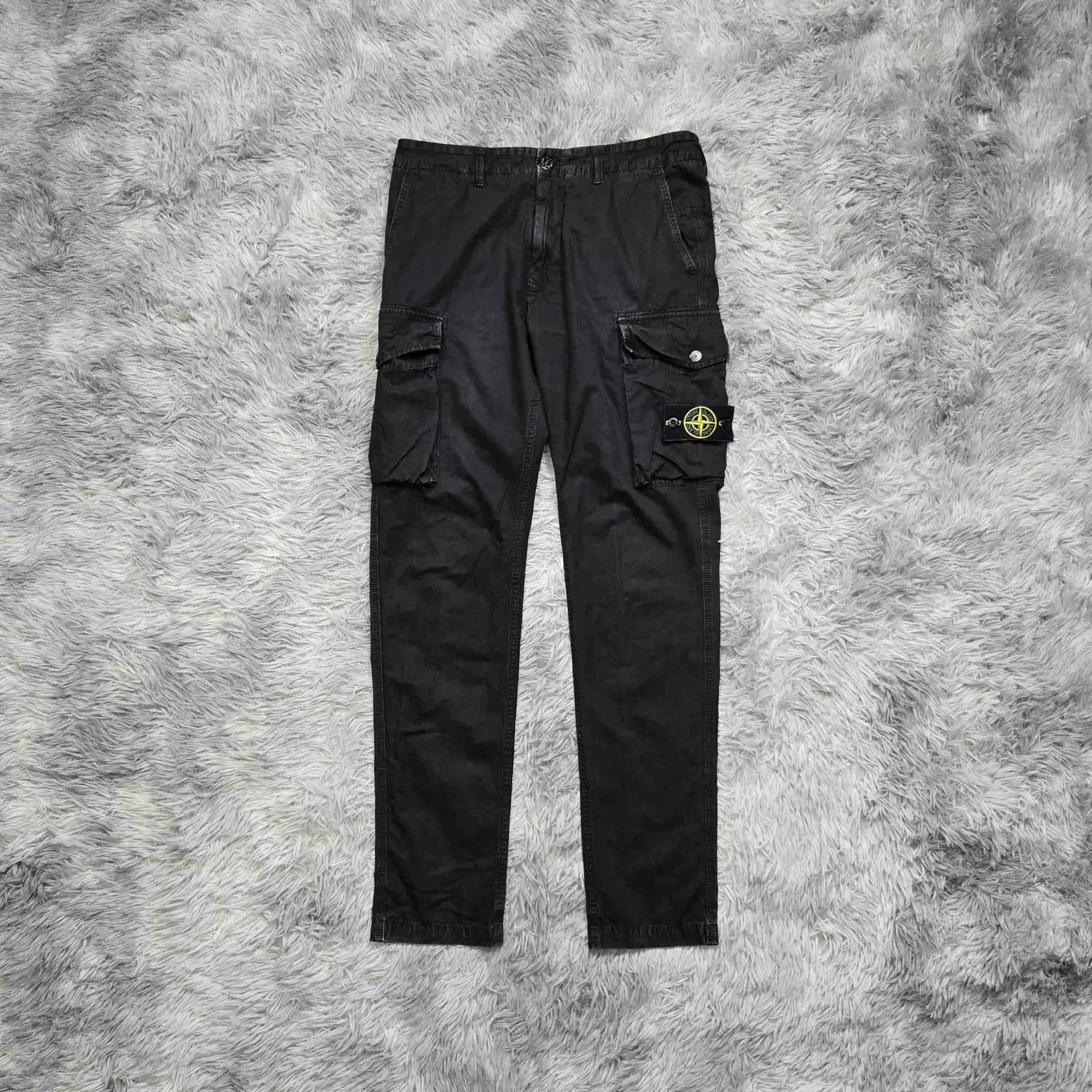 Stone Island Stone Island Black Pants Casual Size US 30 / EU 46 - 1 Thumbnail