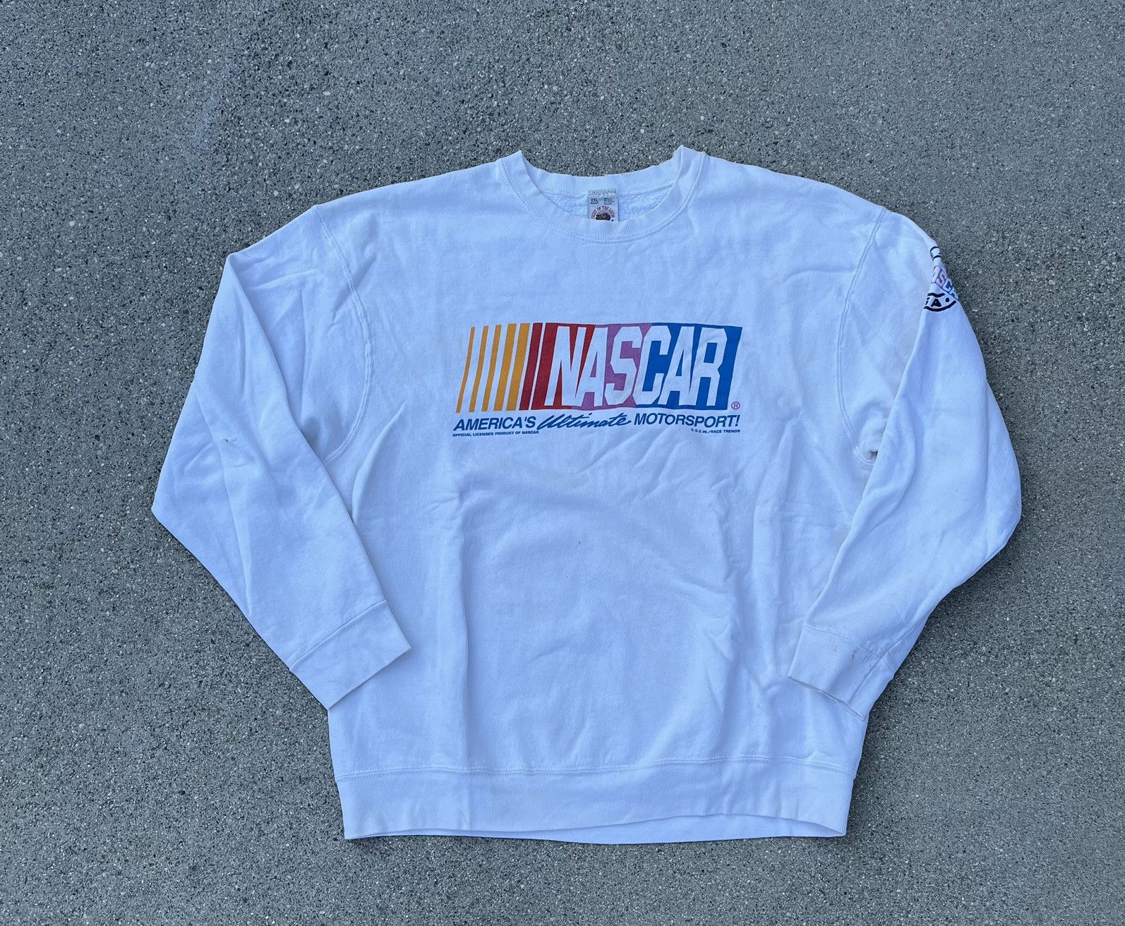 NASCAR × Vintage Vintage NASCAR Crewneck Sweatshirt Pullover Officially USA Size US XL / EU 56 / 4 - 7 Thumbnail