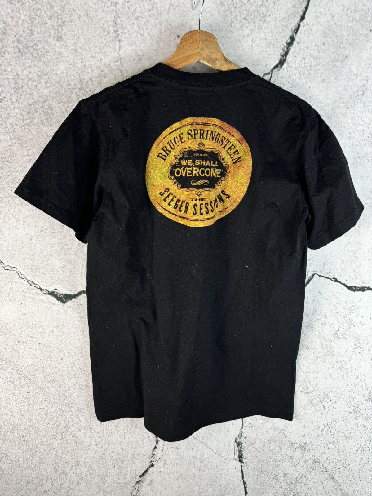Band Tees × Vintage Vintage Bruce Springsteen Working On A Tour T-shirt Size US M / EU 48-50 / 2 - 2 Thumbnail