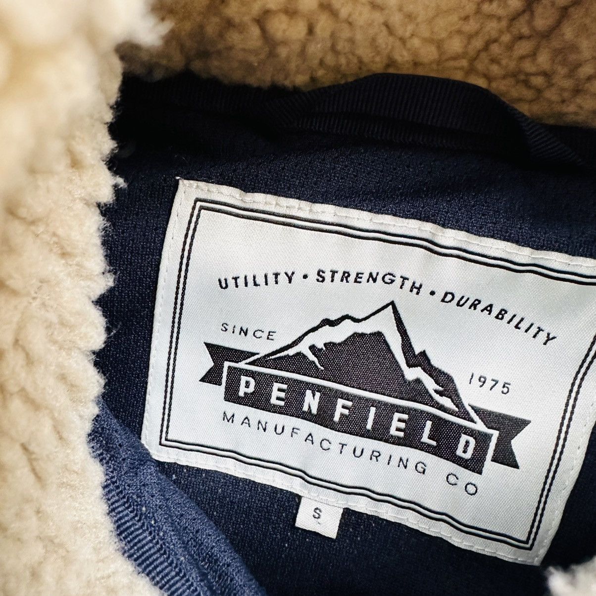 Penfield Penfield Fleece Sherpa Jacket Men Size Small Zip Up Utility Size US S / EU 44-46 / 1 - 4 Thumbnail