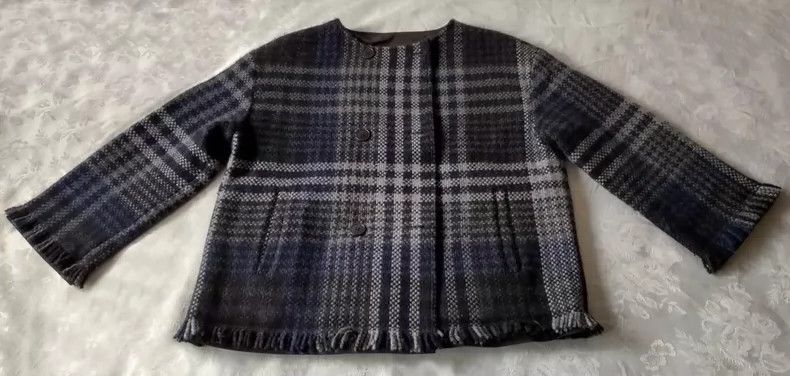 Loro Piana LORO PIANA Double-faced cashmere coat with large shawl sca Size M / US 6-8 / IT 42-44 - 5 Thumbnail