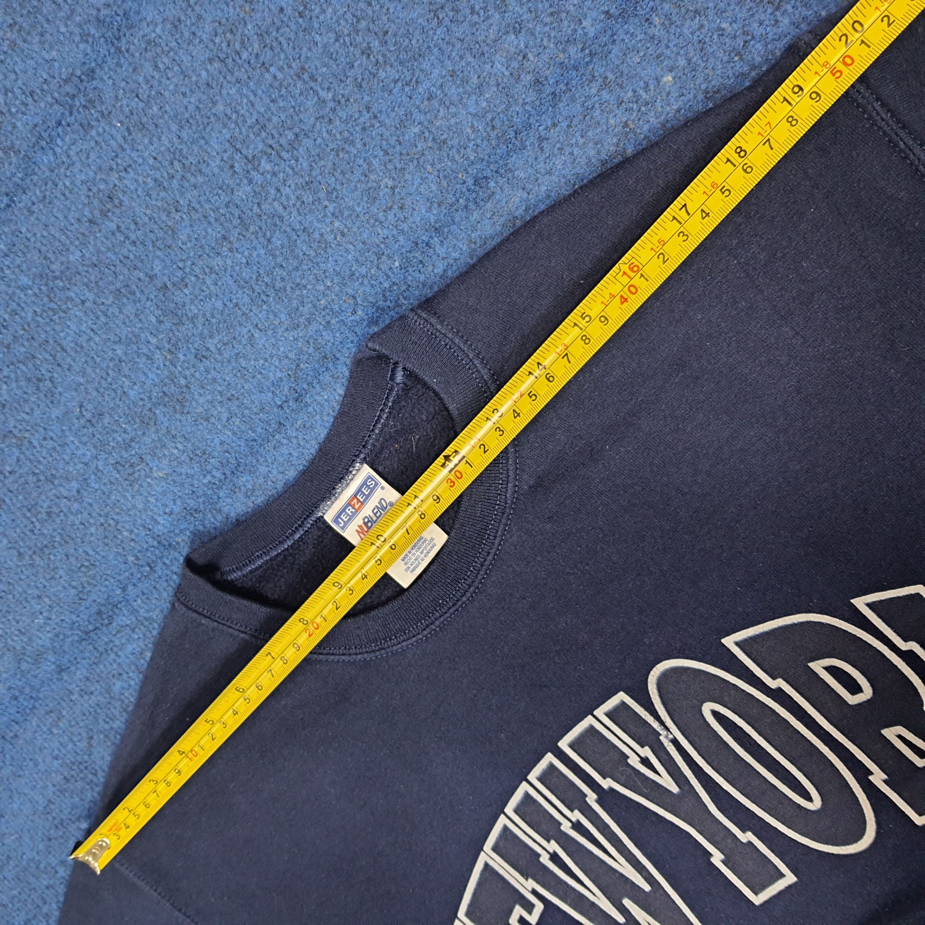 Jerzees Vintage Jerzees New York Sweatshirt C270N5 Size US S / EU 44-46 / 1 - 7 Thumbnail