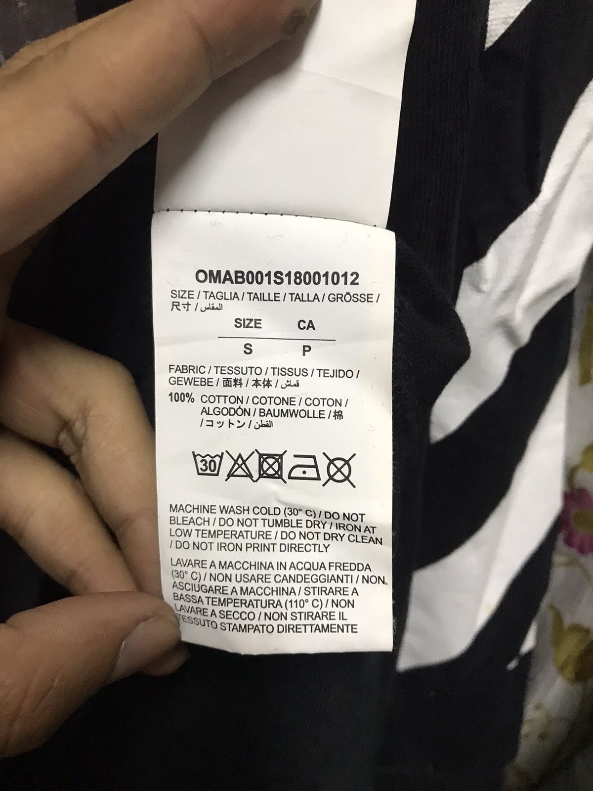 Off-White Authentic Off White Mona Lisa Size US S / EU 44-46 / 1 - 9 Thumbnail