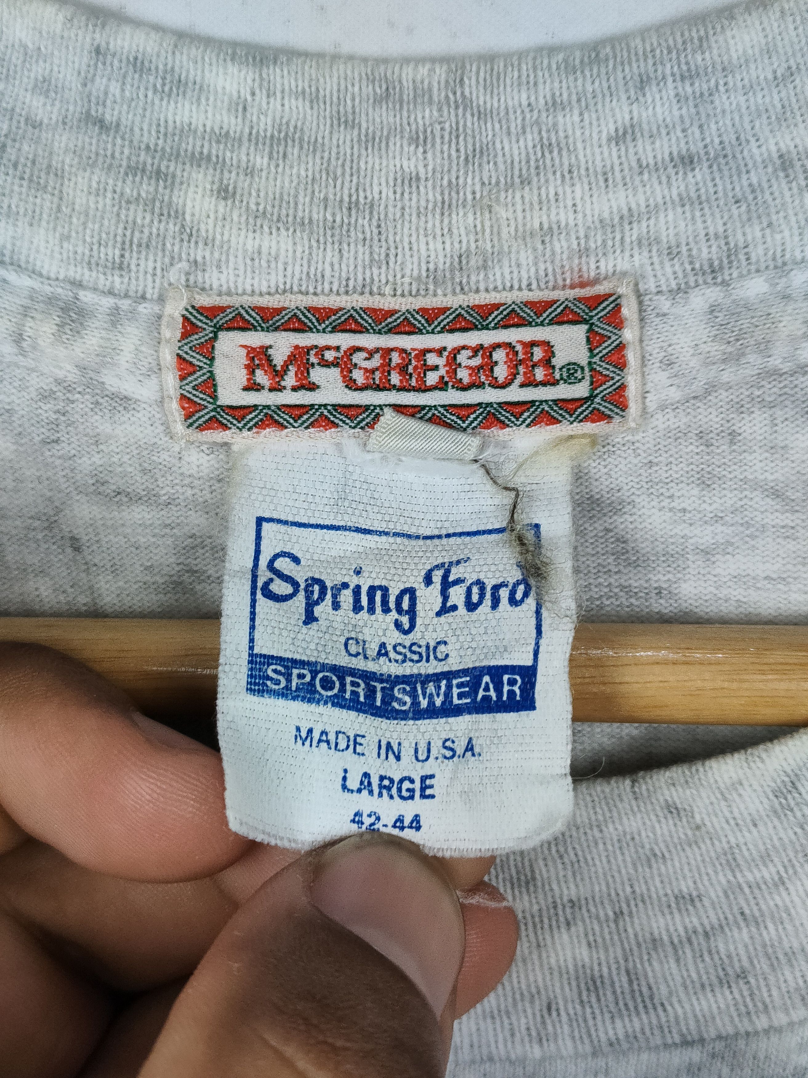 McGregor Vintage 90s Mcgregor Shirt Size US L / EU 52-54 / 3 - 4 Thumbnail