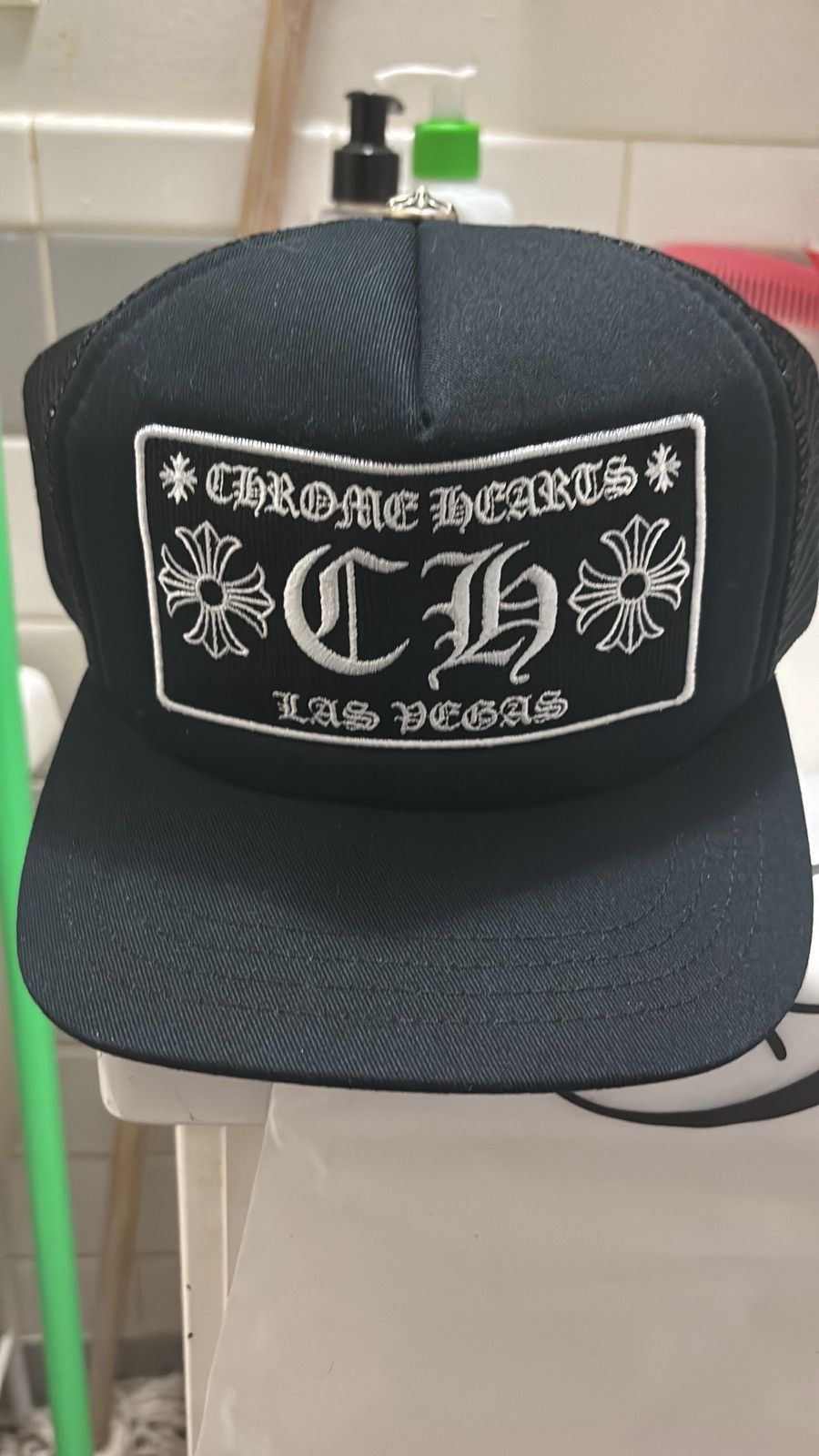 Chrome Hearts Chrome Hearts CH Las Vegas Trucker Hat Size ONE SIZE - 1 Thumbnail