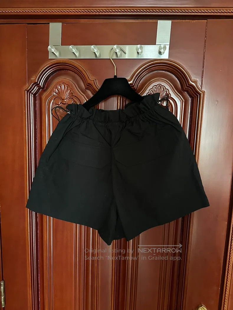 Hermes Hermes Black Leather Petal Shorts Size 26" / US 2 / IT 38 - 3 Thumbnail
